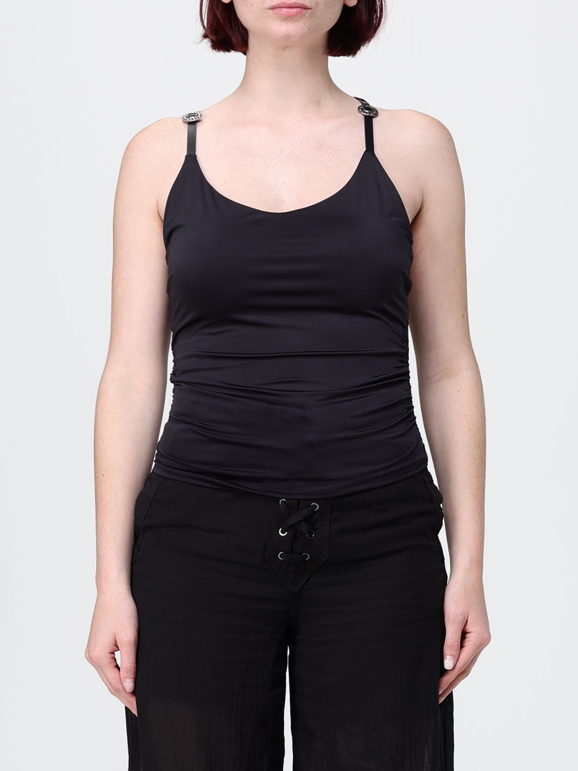 PINKO Top Woman color Black