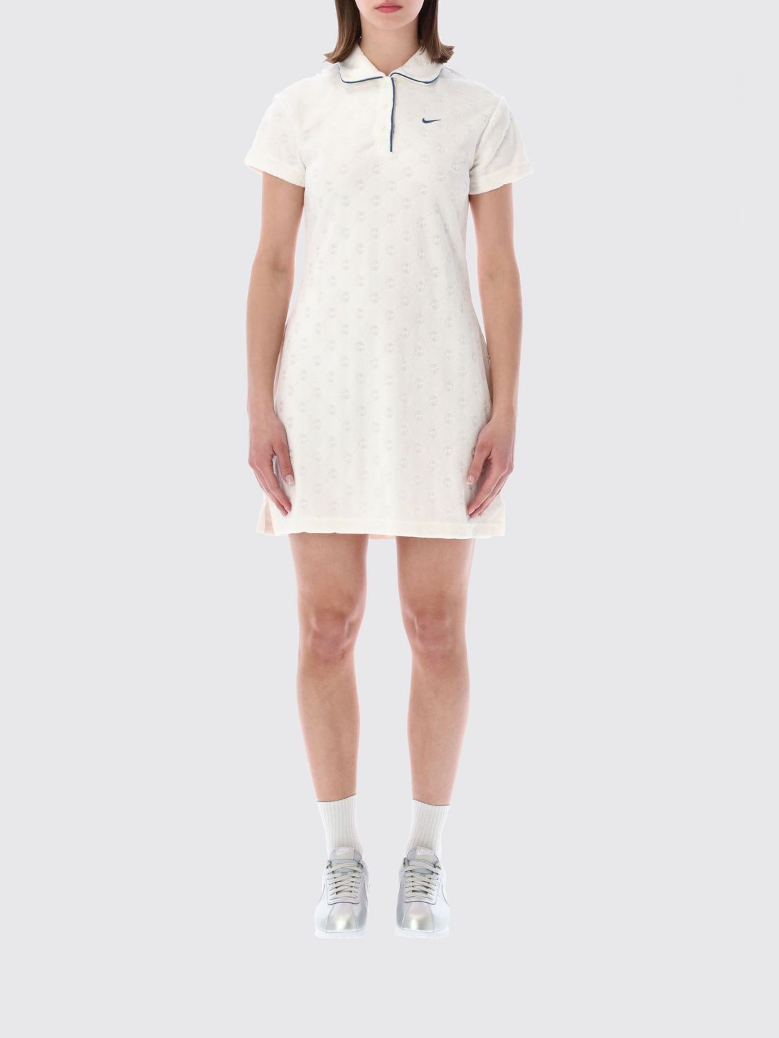 NIKE Dress Woman color White