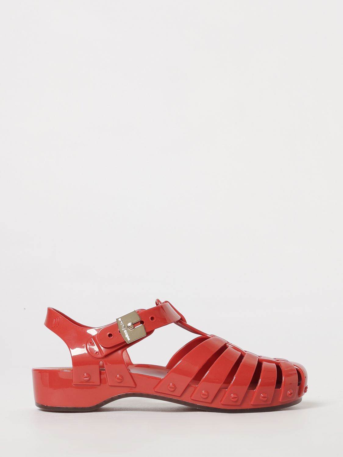 Melissa X Scholl Possession Pescura Low-Heeled Fisherman Sandals in PVC