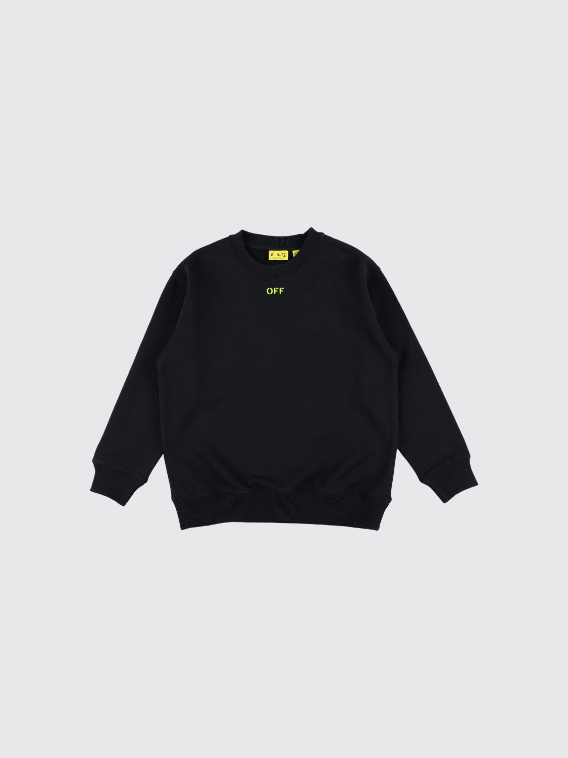 Off-White Kids Rundhals-Sweatshirt für Jungen aus Baumwolle mit Logo-Print