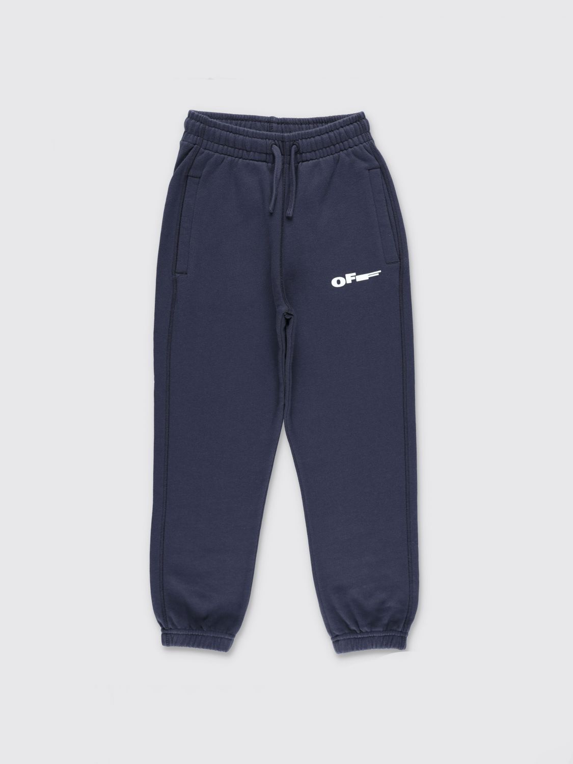 Off-White Kids Boy's Jersey Jogging Bottoms with Elasticated Waist