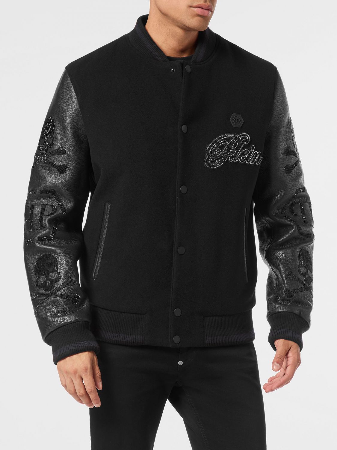 PHILIPP PLEIN Jacket Men color Black