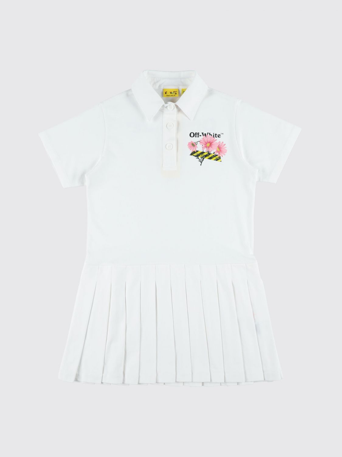 OFF-WHITE KIDS Dress Kids color White