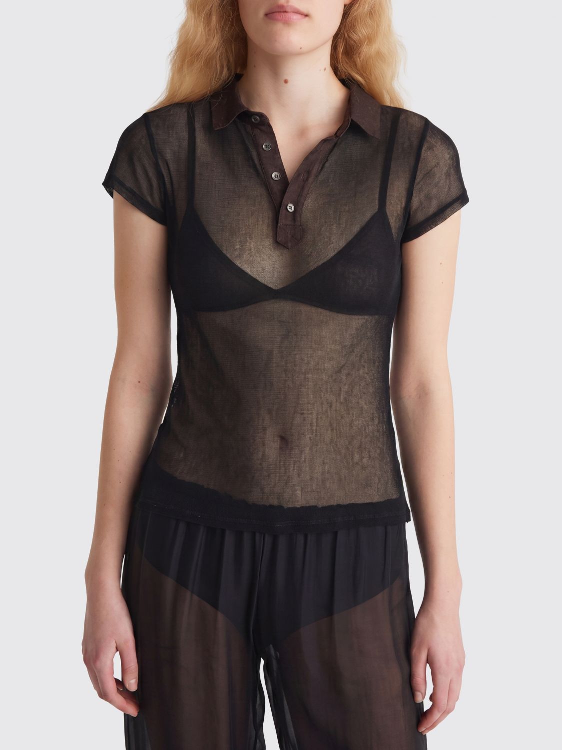 PALOMA WOOL Top Donna colore Nero