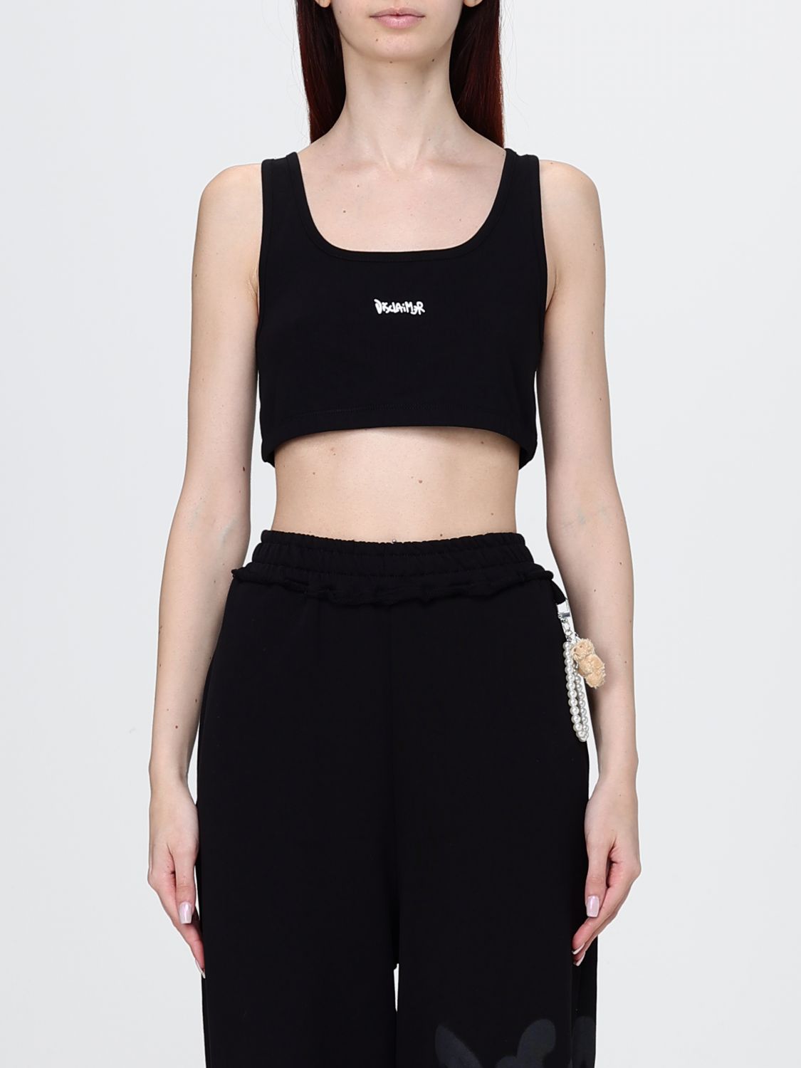 DISCLAIMER Top Donna colore Nero