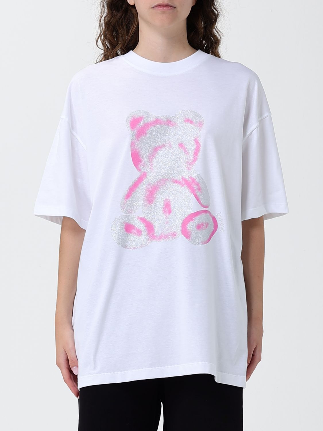 DISCLAIMER T-Shirts Donna colore Bianco