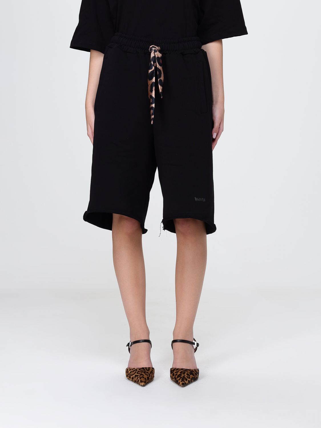 DISCLAIMER Pants Woman color Black