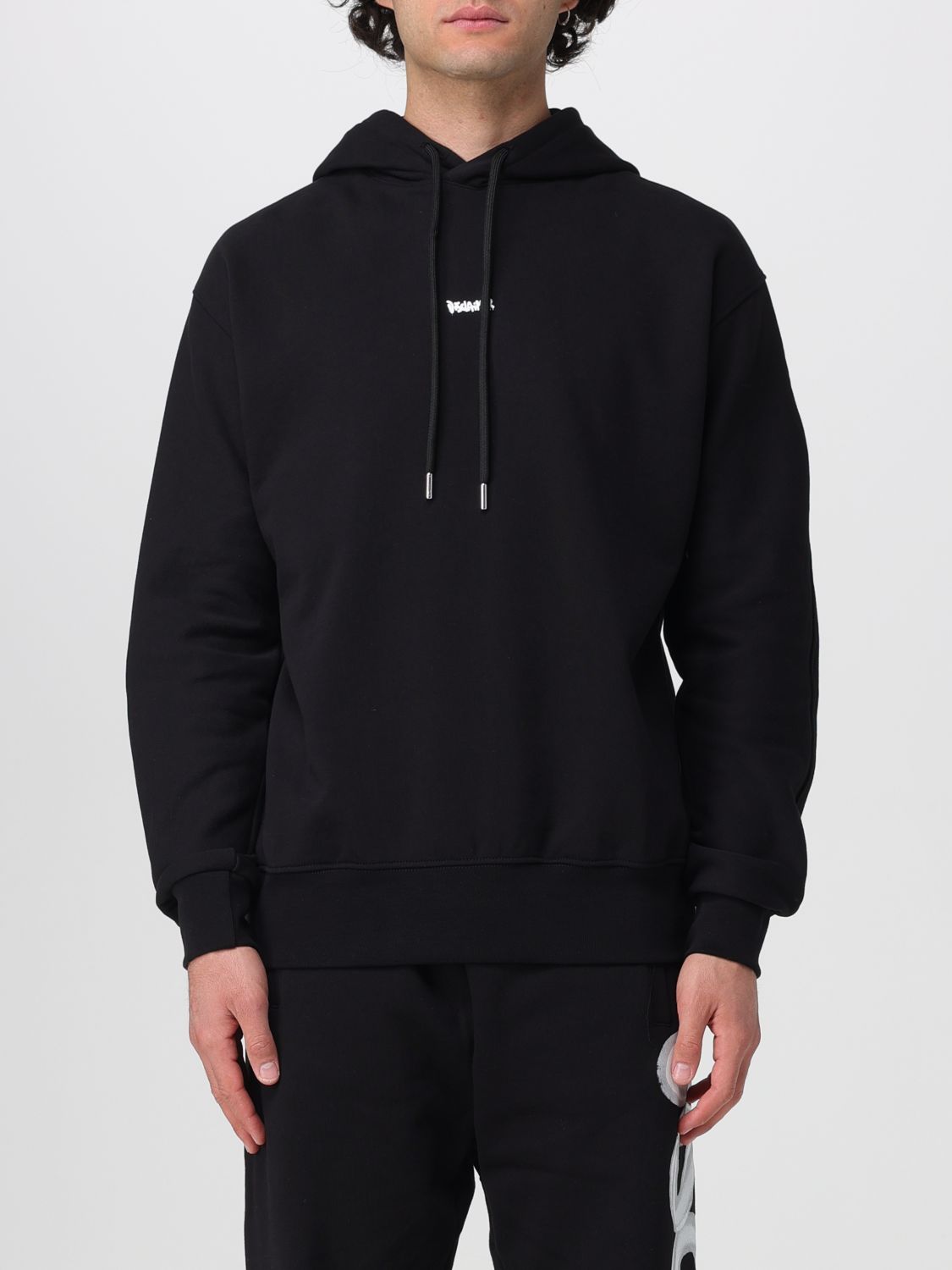 DISCLAIMER Felpa Uomo colore Nero