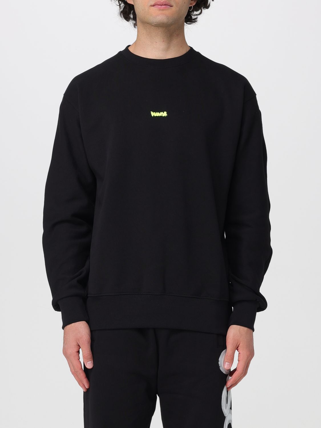 DISCLAIMER Felpa Uomo colore Nero