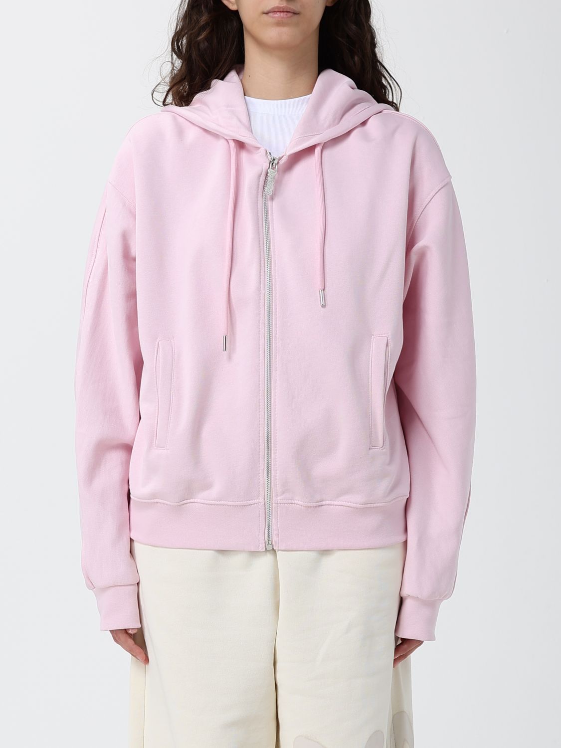 DISCLAIMER Felpa Donna colore Rosa
