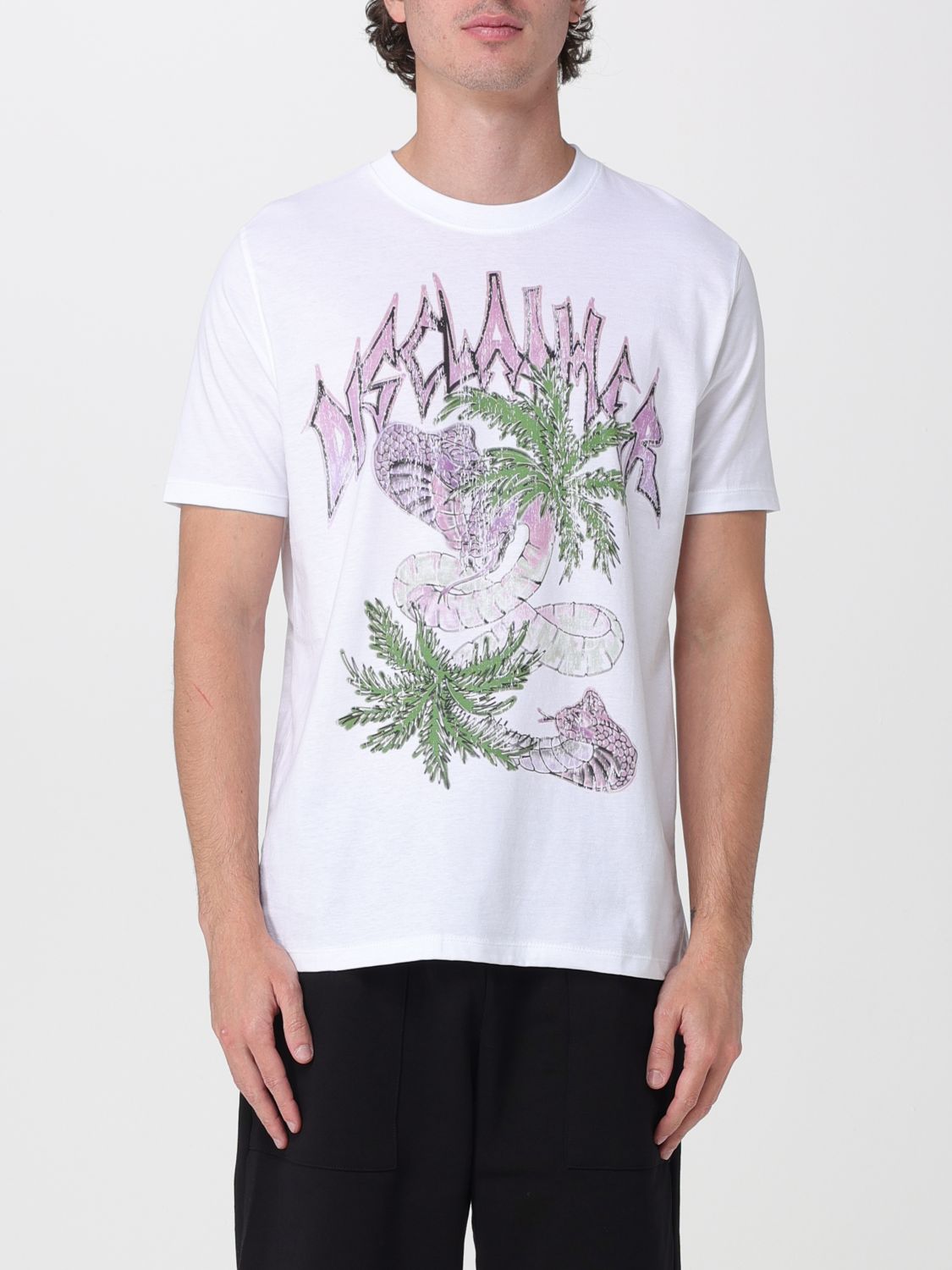 DISCLAIMER T-Shirt Uomo colore Bianco
