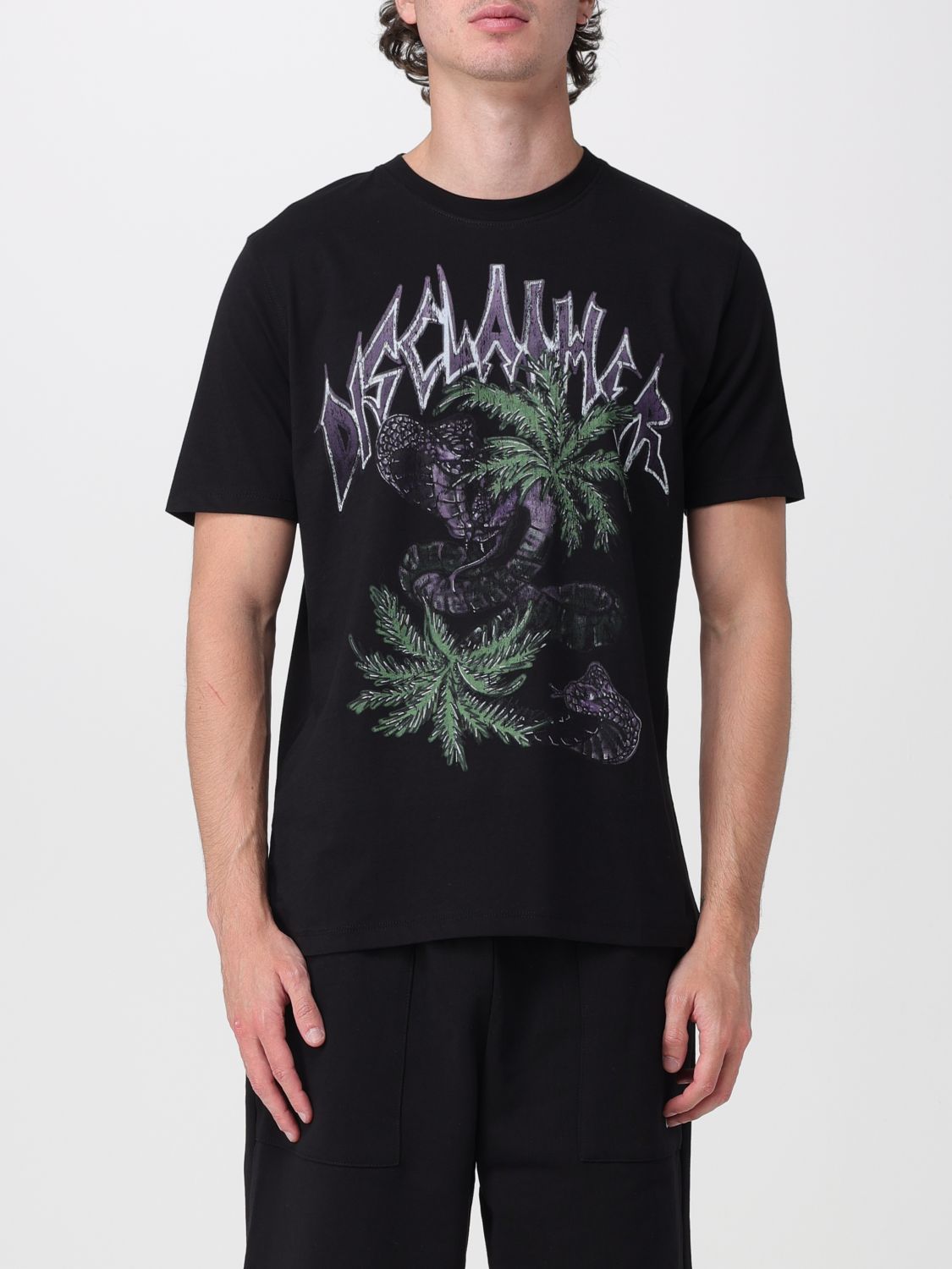 DISCLAIMER T-Shirt Uomo colore Nero