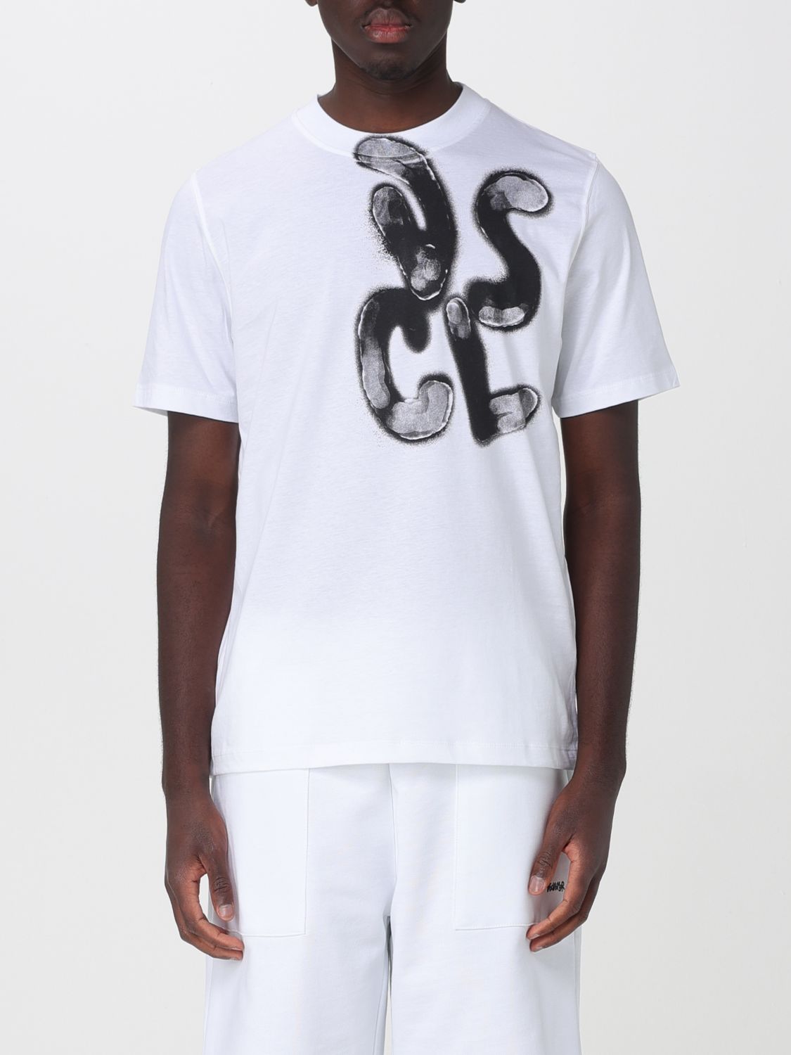 DISCLAIMER T-Shirt Uomo colore Bianco