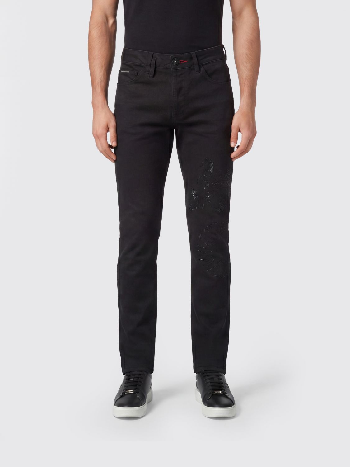 PHILIPP PLEIN Jeans Men color Black