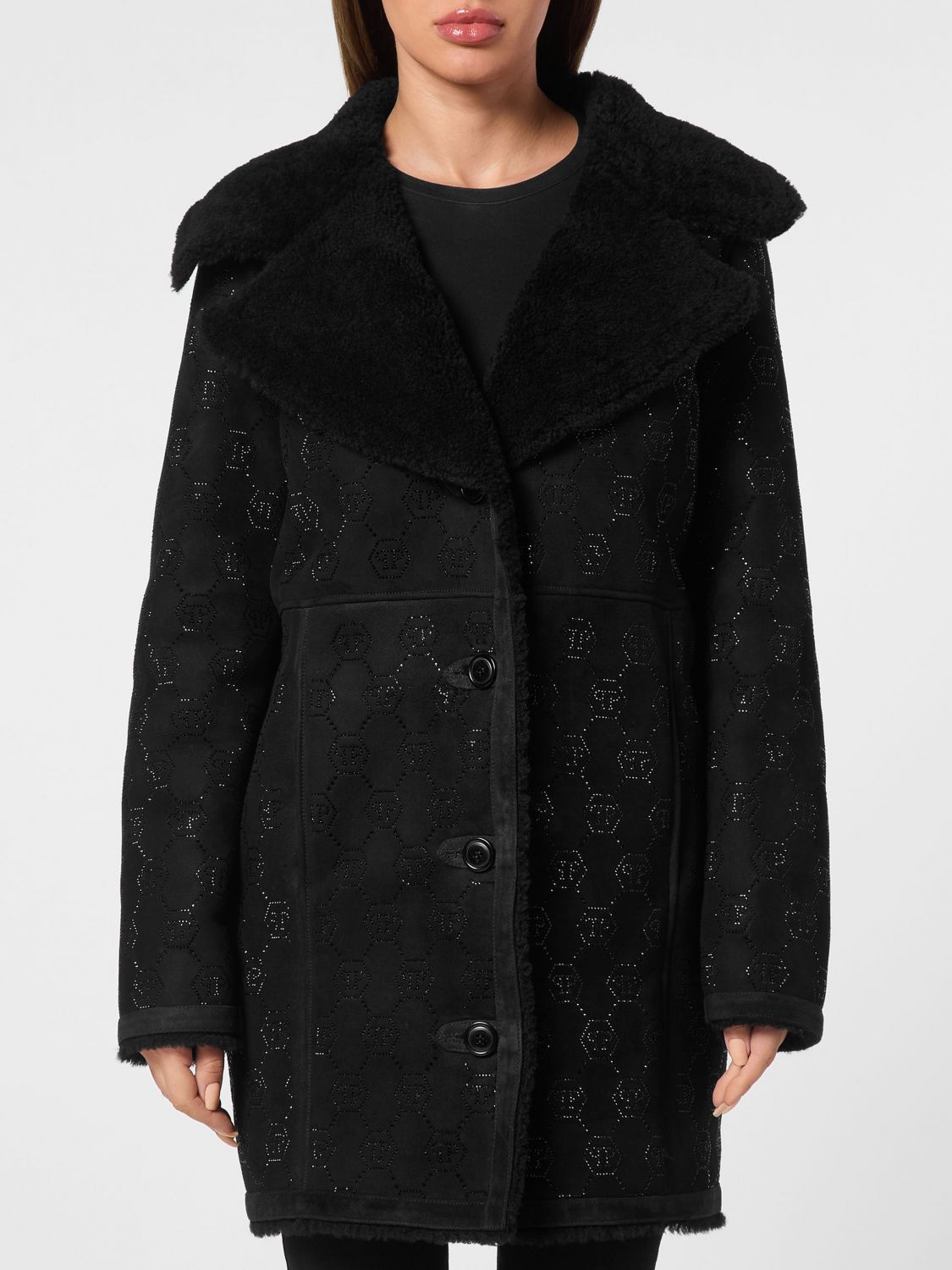 PHILIPP PLEIN Cappotto Donna colore Nero