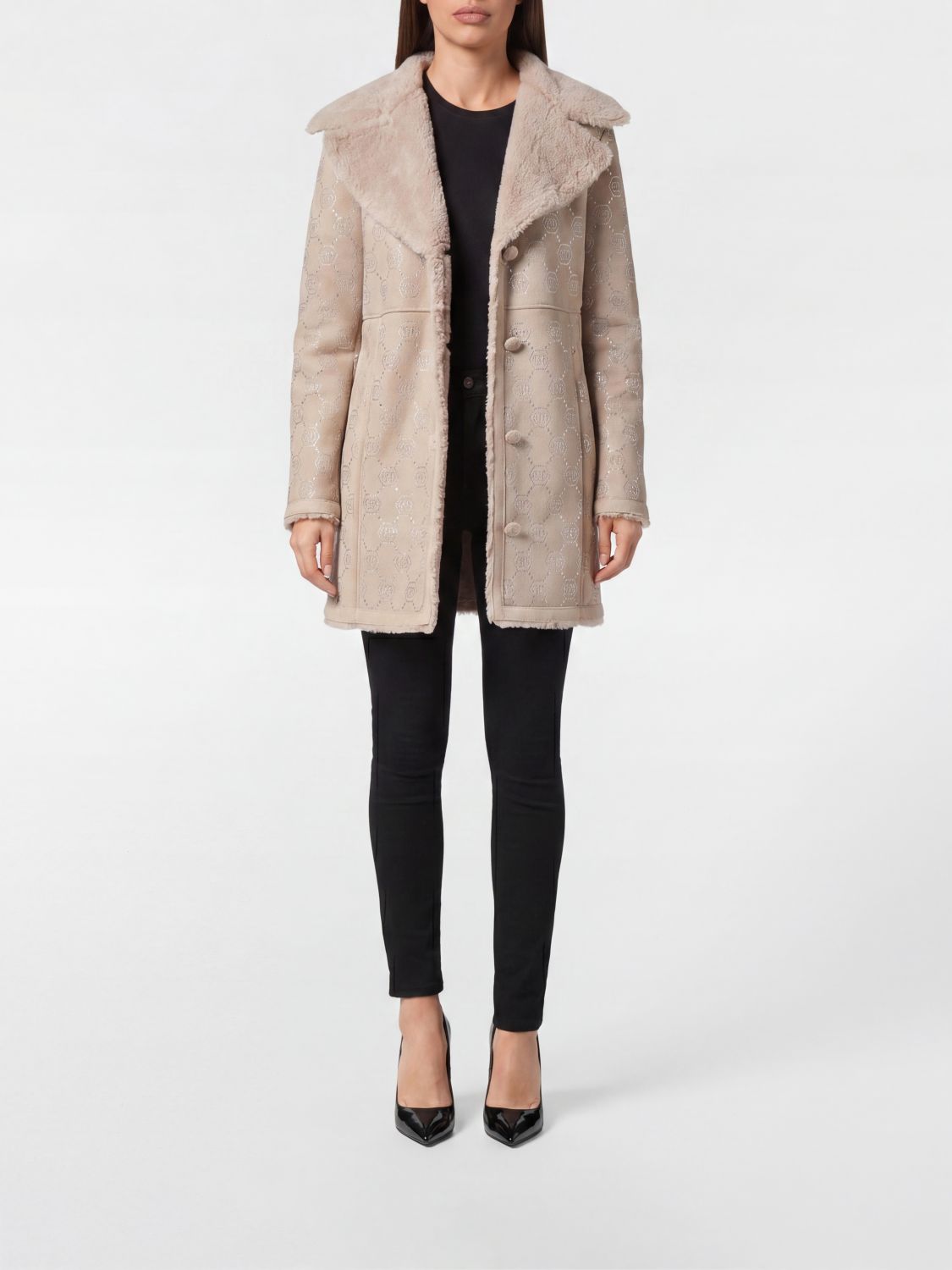 PHILIPP PLEIN Cappotto Donna colore Beige