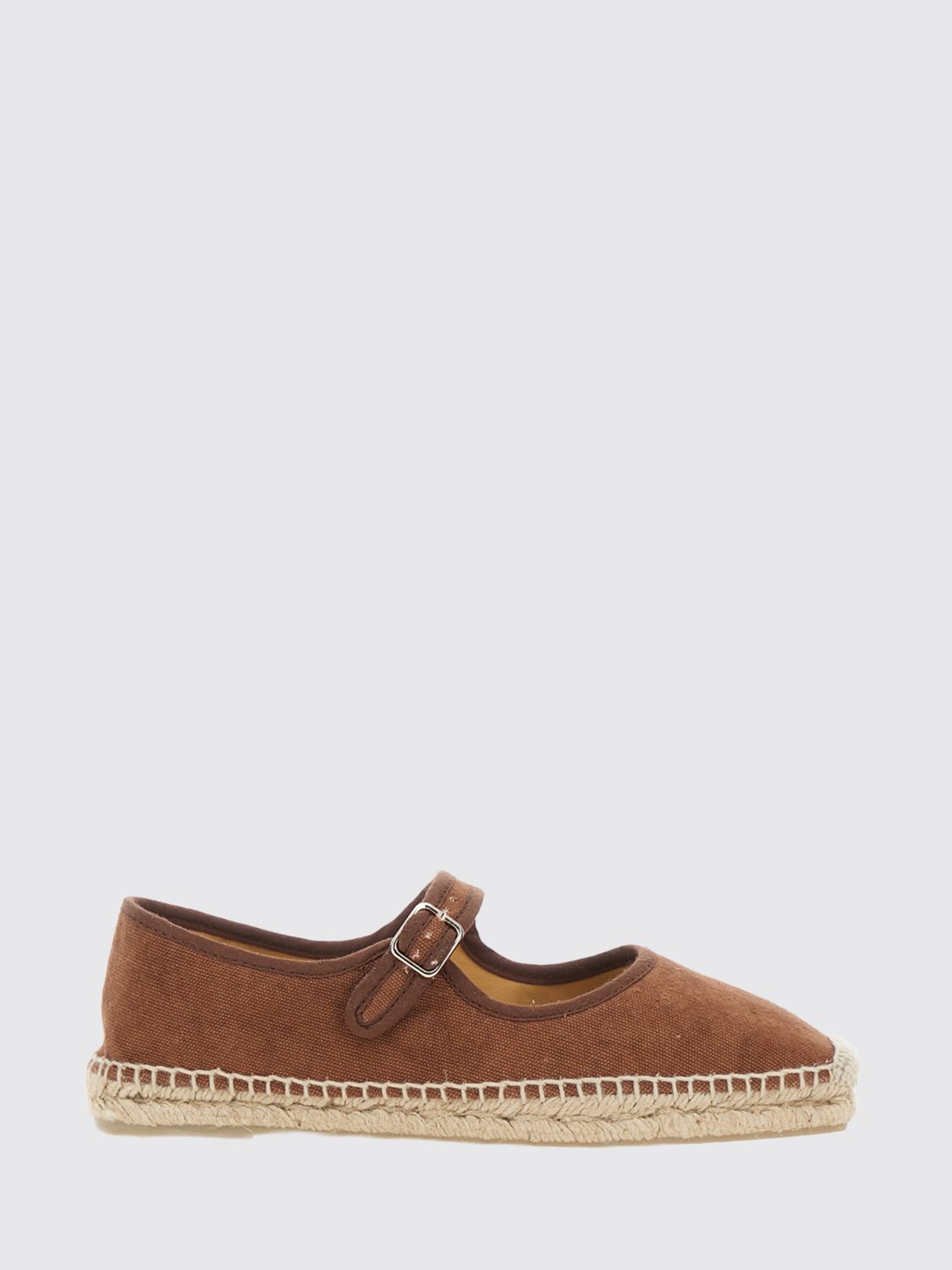 CASTAÑER Padua Mary Jane Canvas Espadrilles with Low Heel