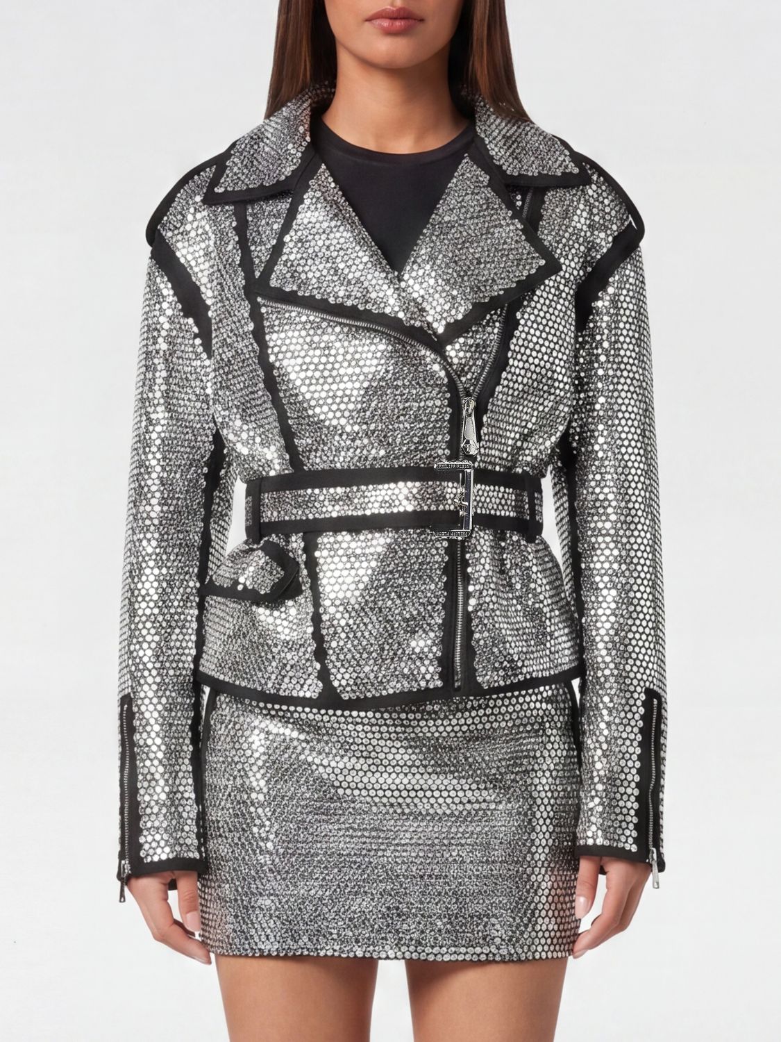 PHILIPP PLEIN Giacca Donna colore Argento