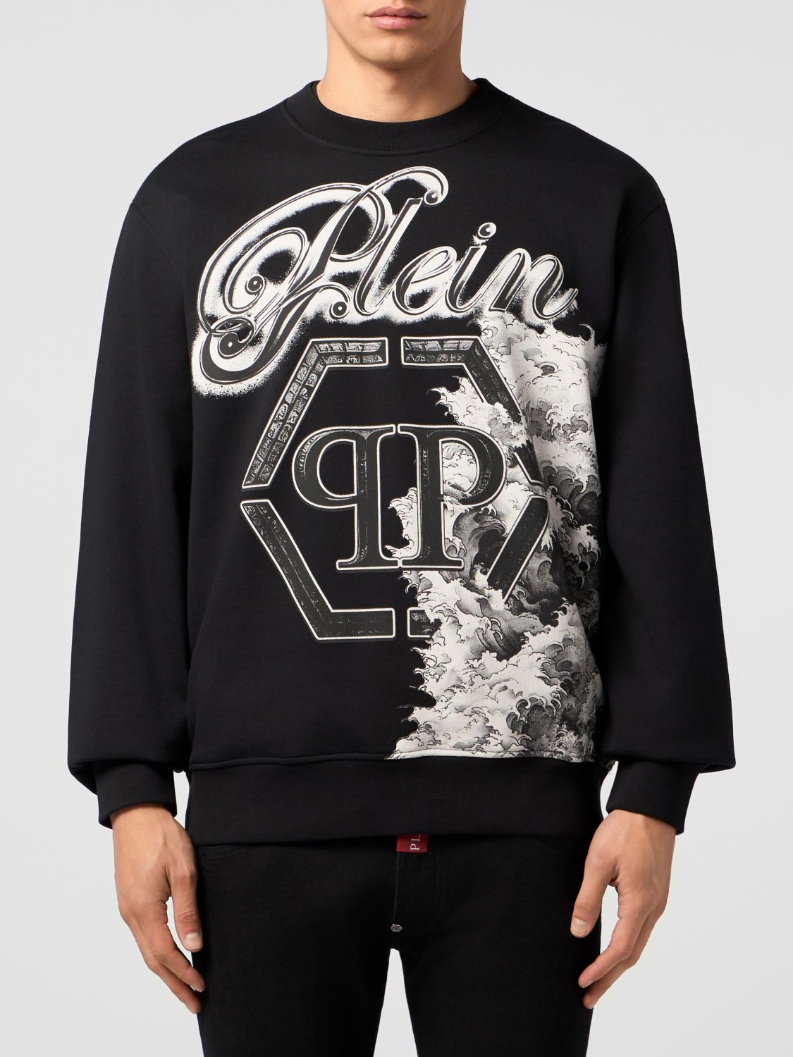 PHILIPP PLEIN Felpa Uomo colore Nero