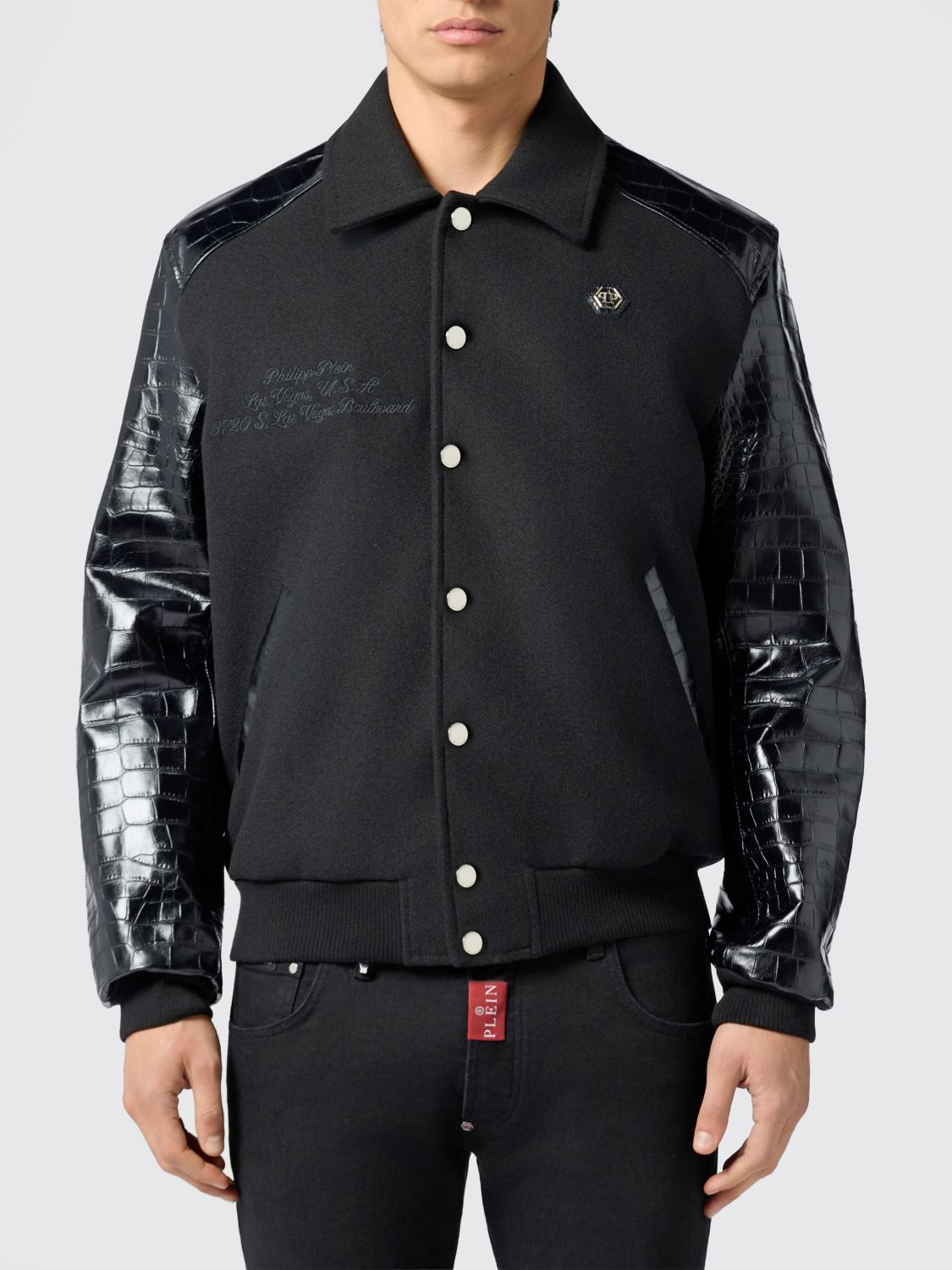 PHILIPP PLEIN Jacket Men color Black