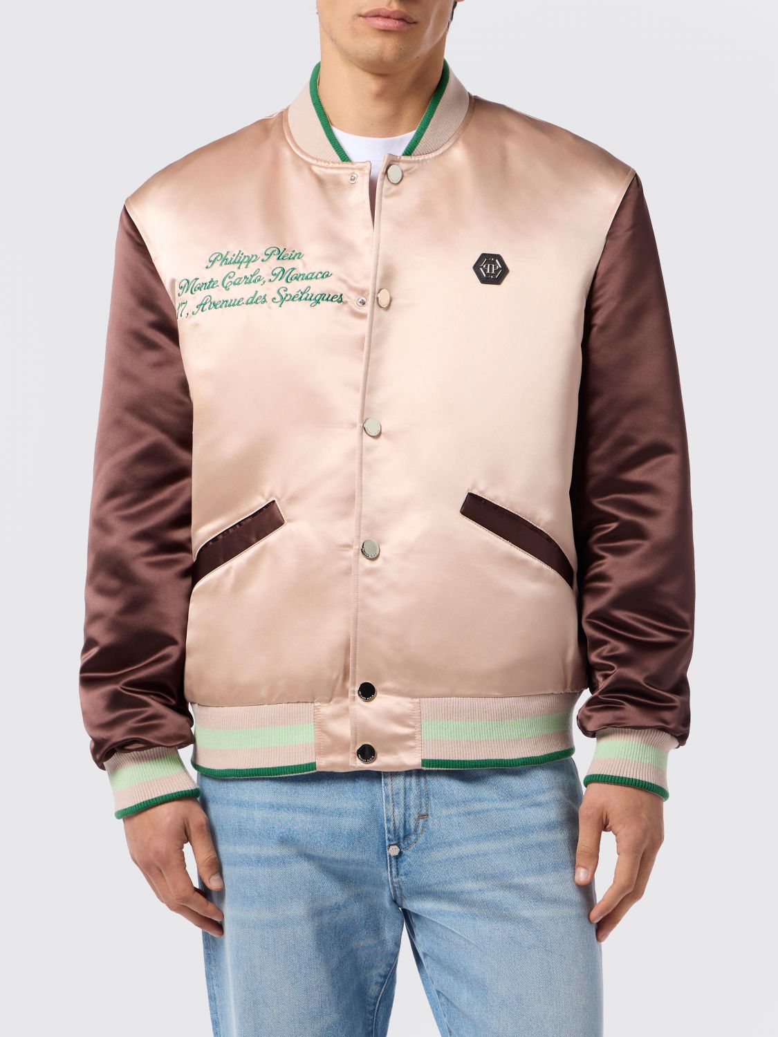 PHILIPP PLEIN Jacket Men color Beige
