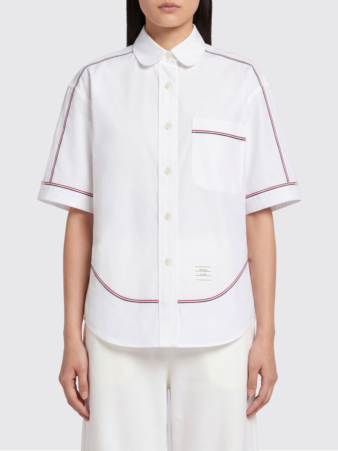 THOM BROWNE Camicia Donna colore Bianco