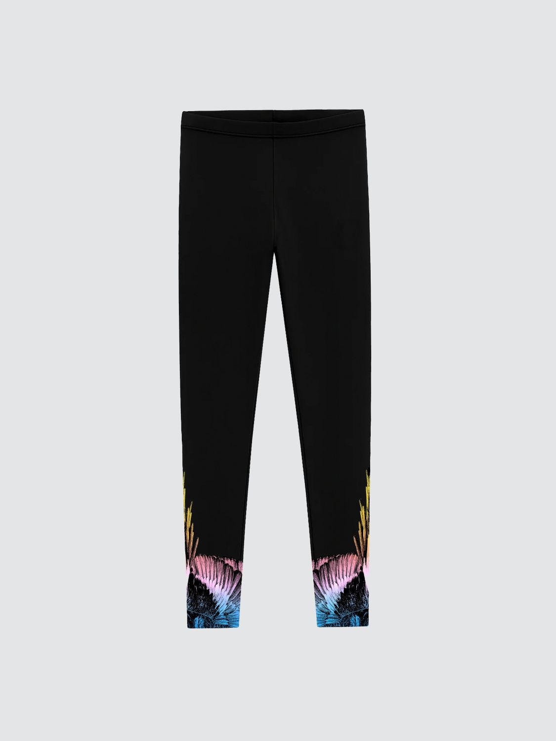 County of Milan Slim Fit Baumwoll-Leggings für Jungen mit Icon Wings Logo