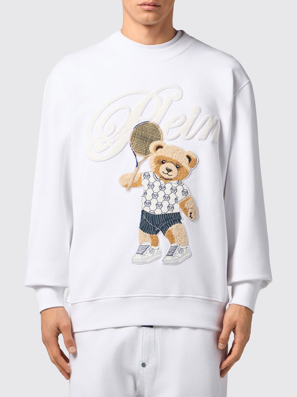 PHILIPP PLEIN Sweatshirt Men color White