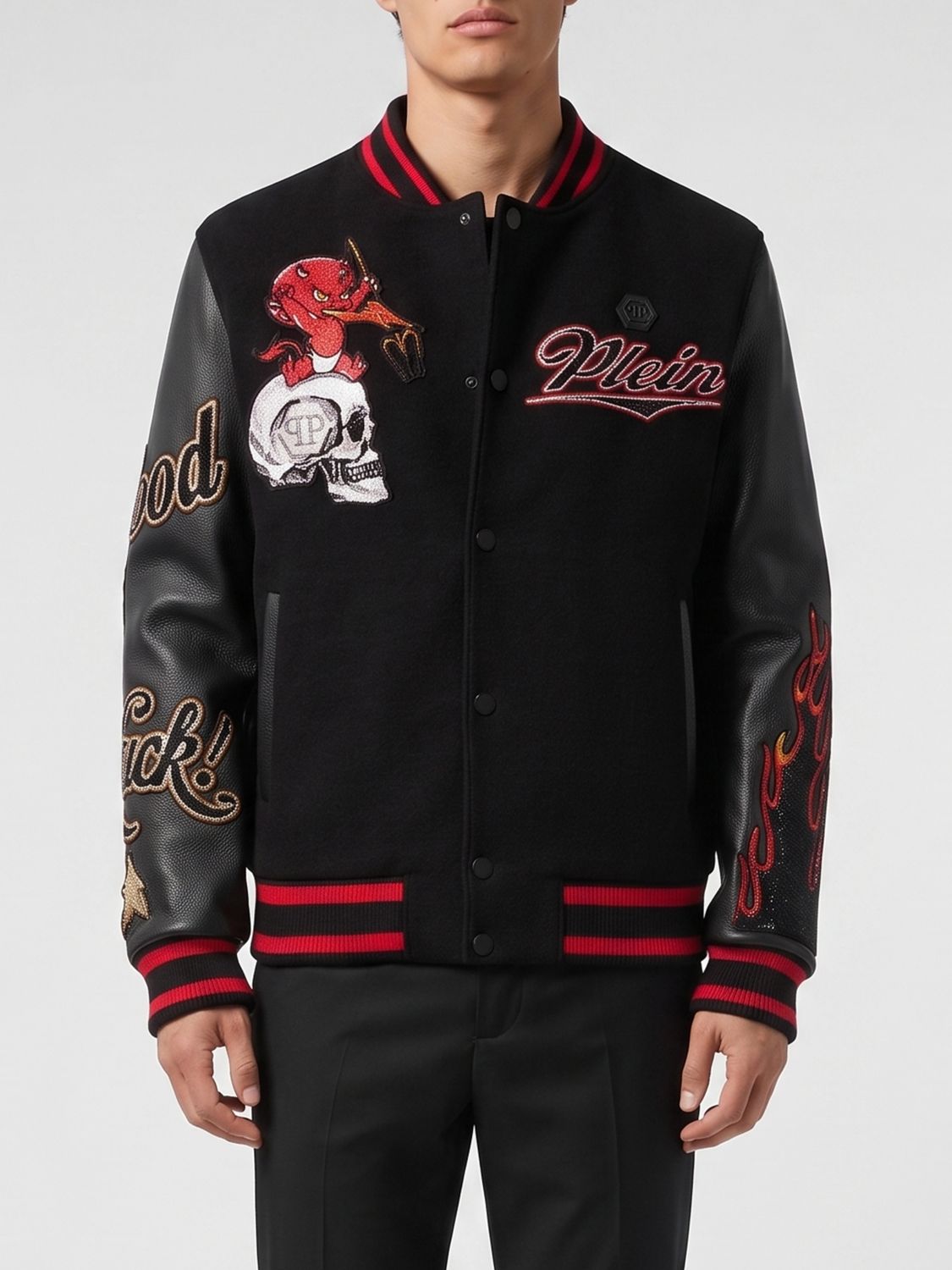 PHILIPP PLEIN Jacket Men color Black