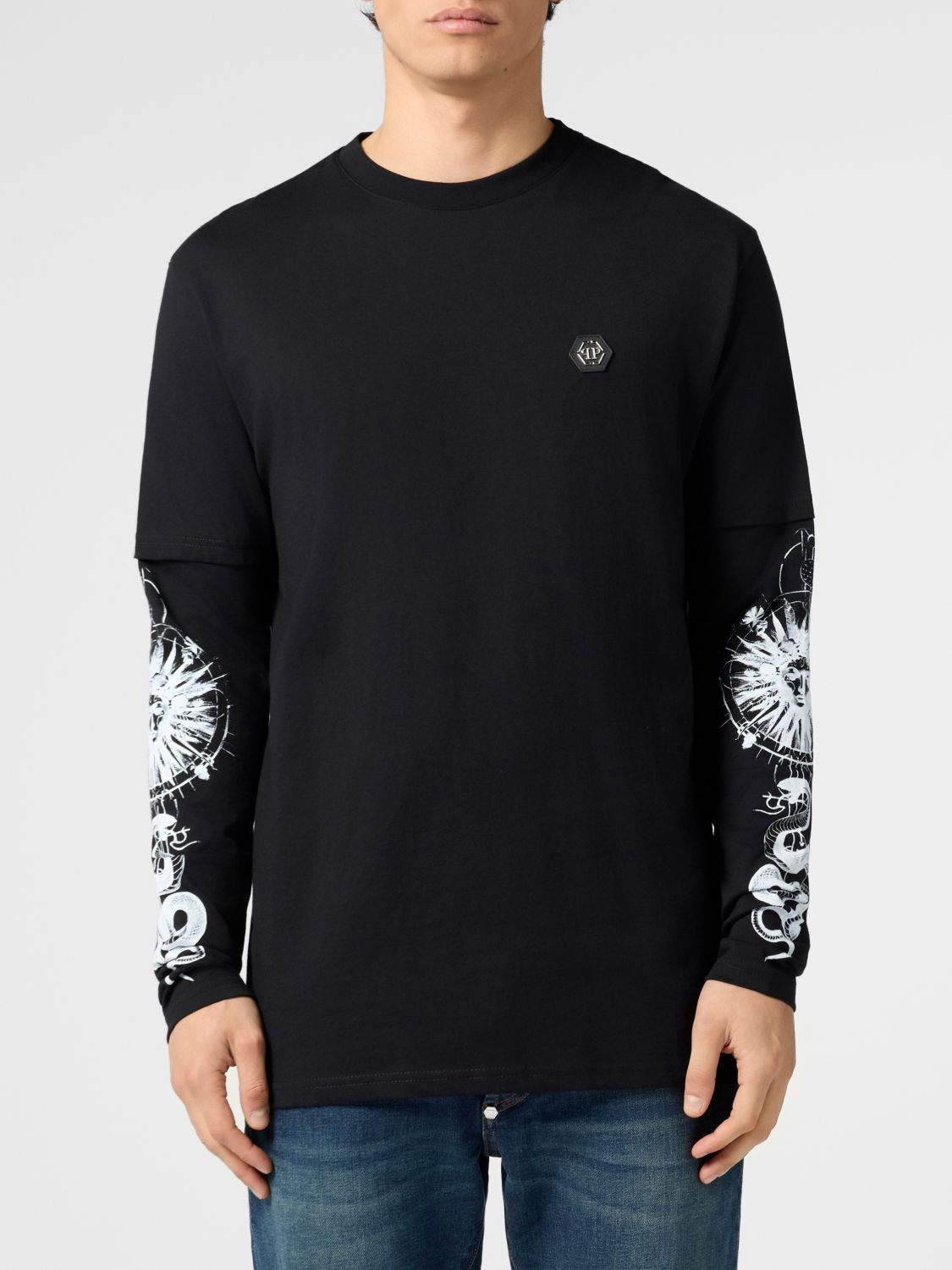 PHILIPP PLEIN T-Shirt Uomo colore Nero