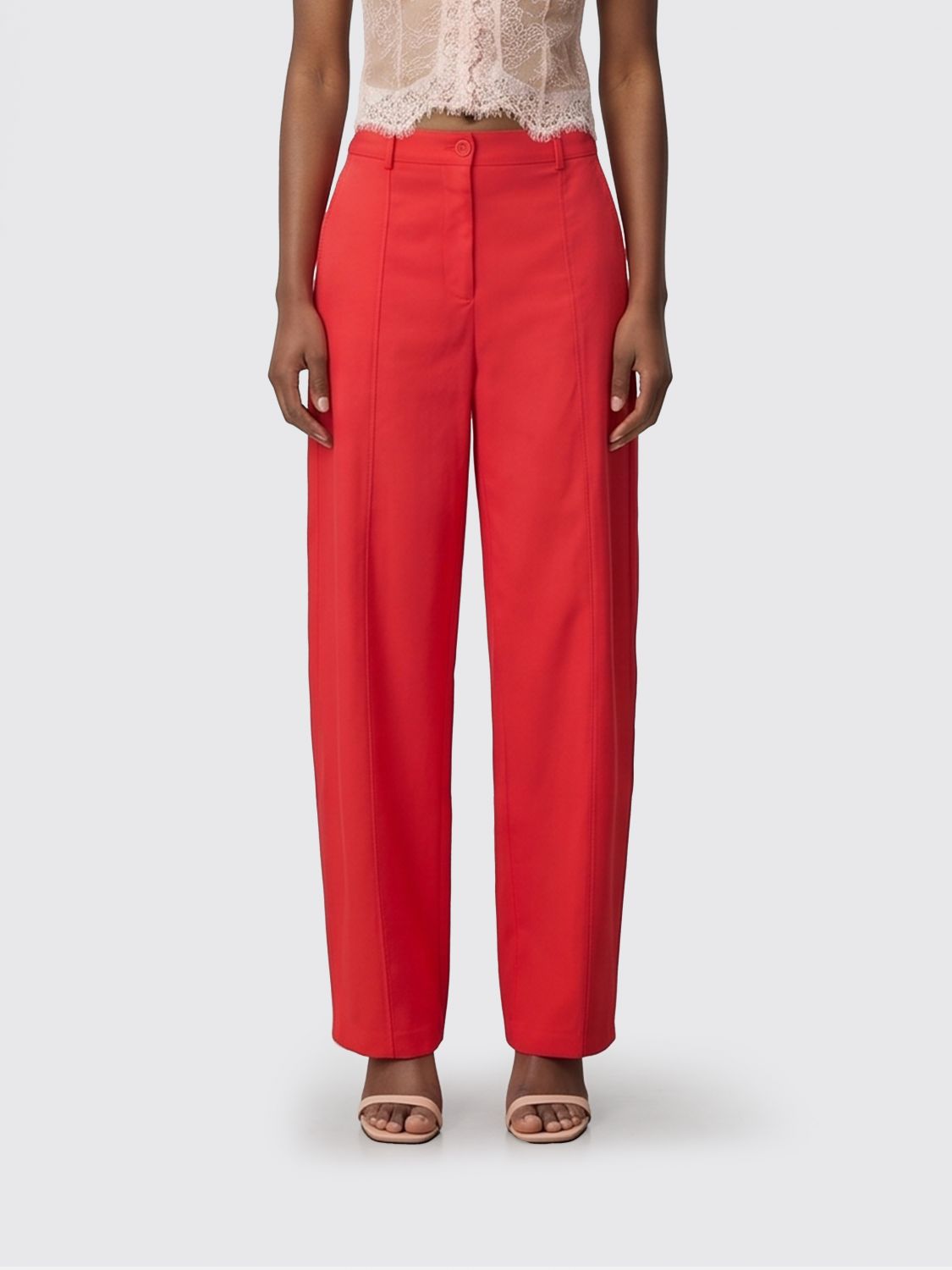 PINKO Pants Woman color Red