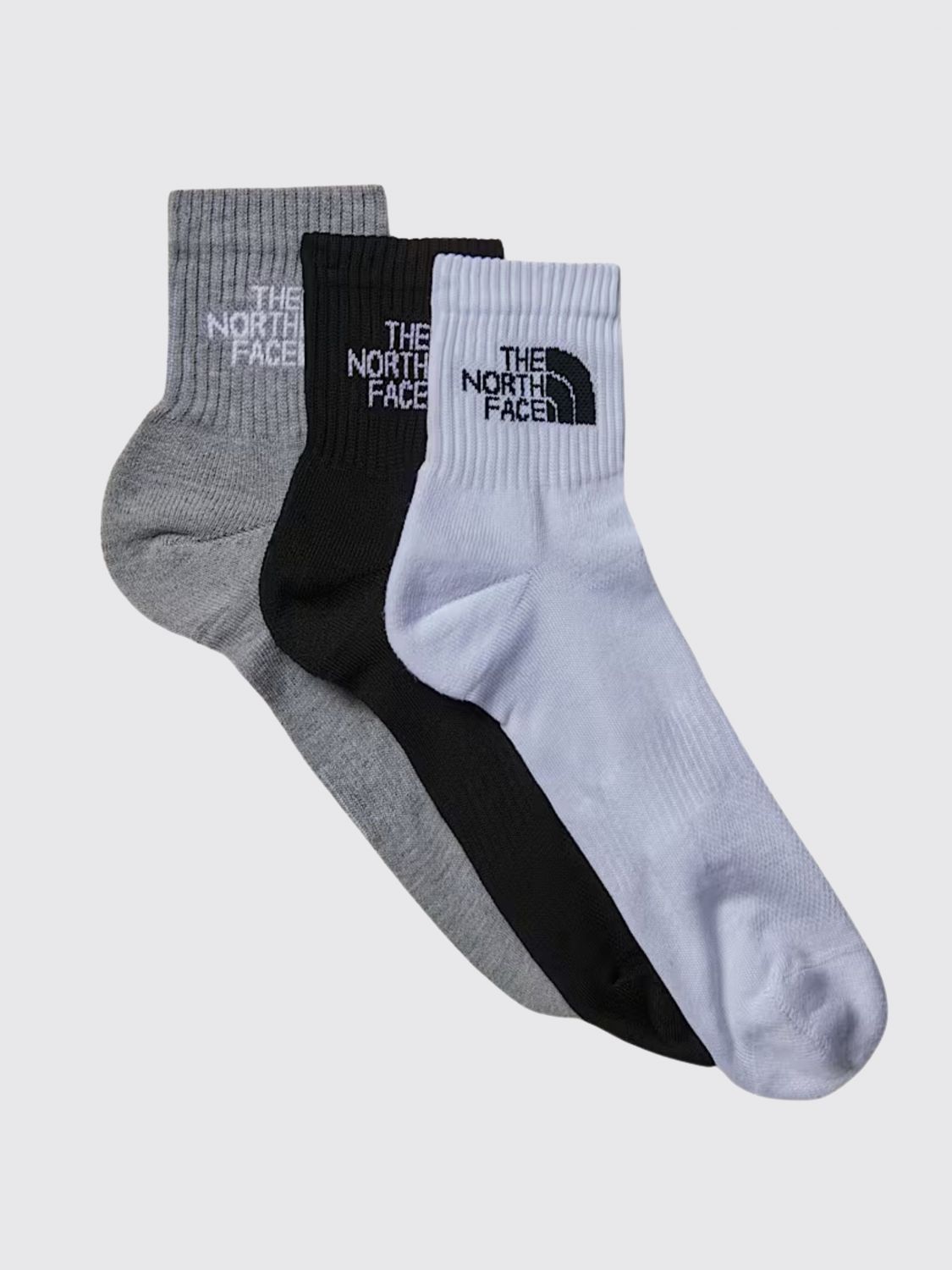 THE NORTH FACE Set of 3 Pairs of Running Ankle Socks in Technical Fabric