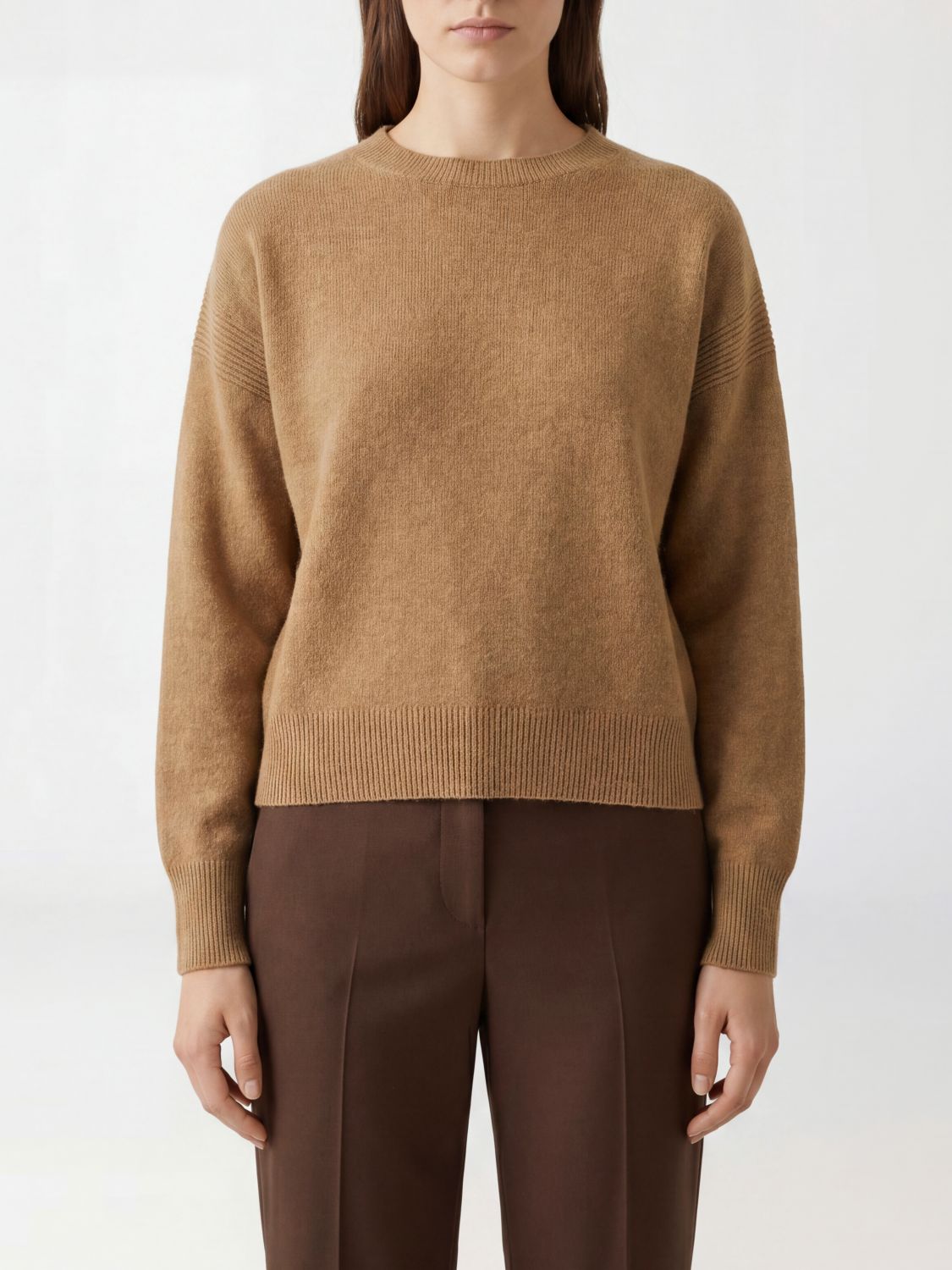 LE KASHA Sweater Woman color Camel
