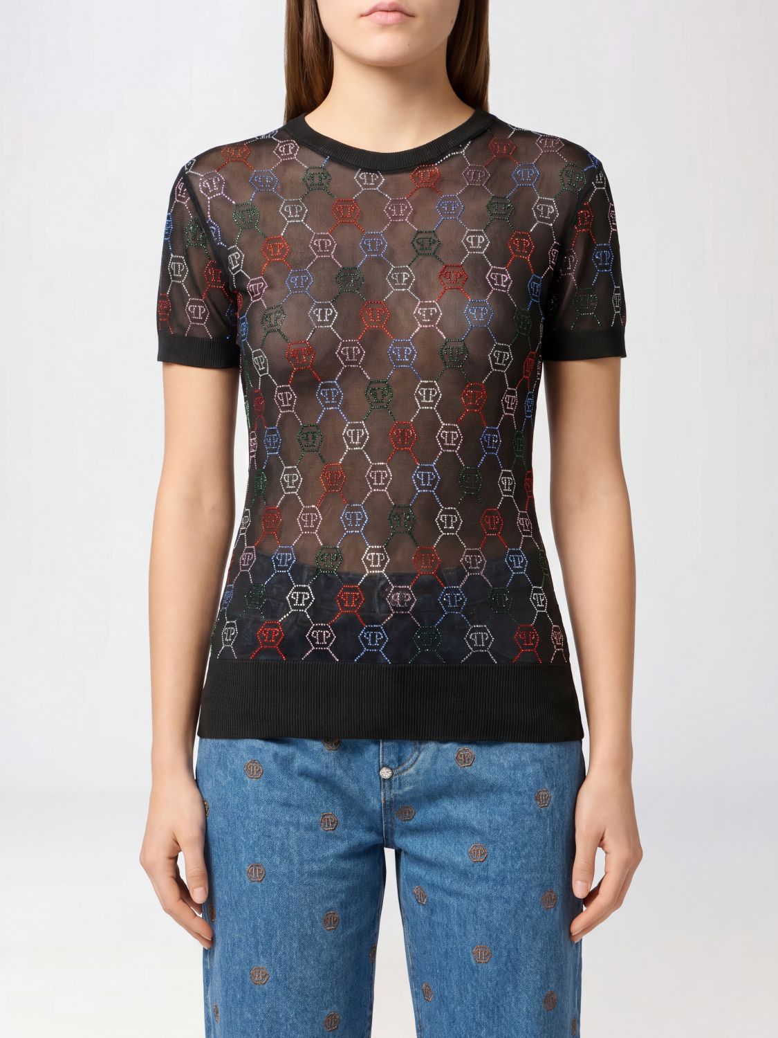PHILIPP PLEIN Maglia Donna colore Nero