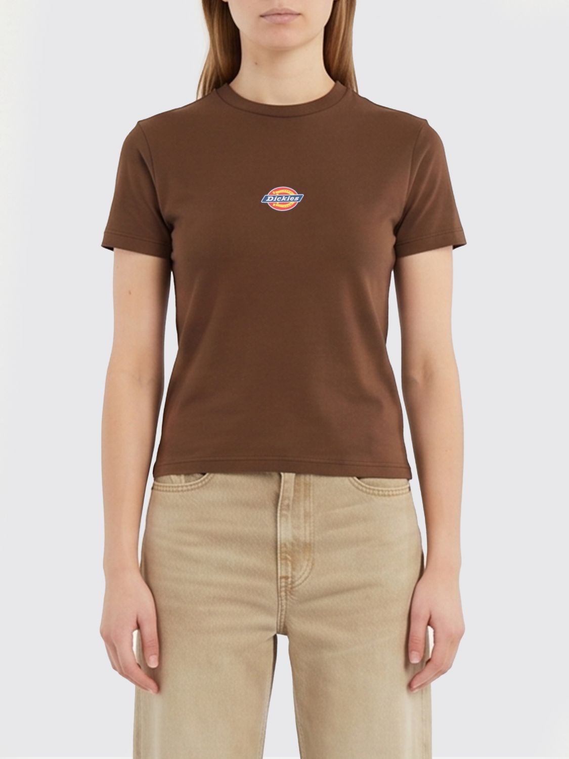 DICKIES T-Shirts Donna colore Marrone