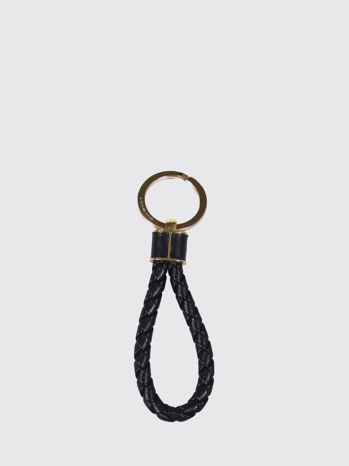 BOTTEGA VENETA BOTTEGA VENETA Lambskin Keychain with Intrecciato Weave　BOTTEGA VENETA イントレチャート織り ラムスキン キーホルダー