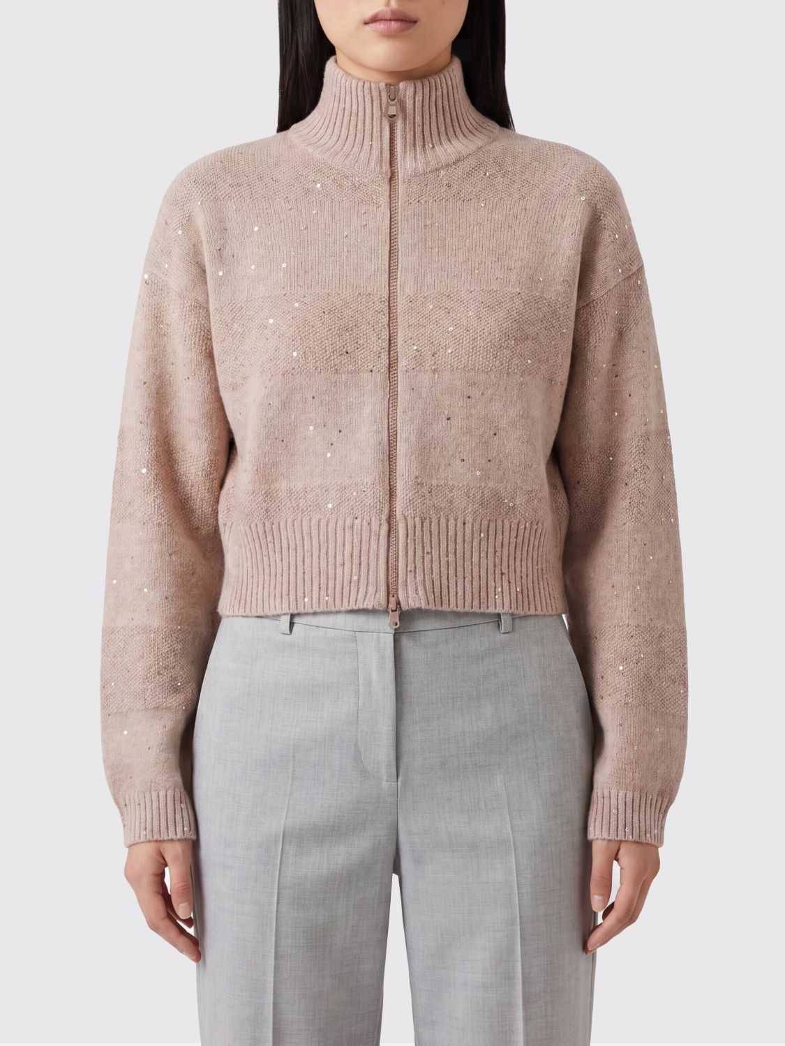 BRUNELLO CUCINELLI Sweater Woman color Beige