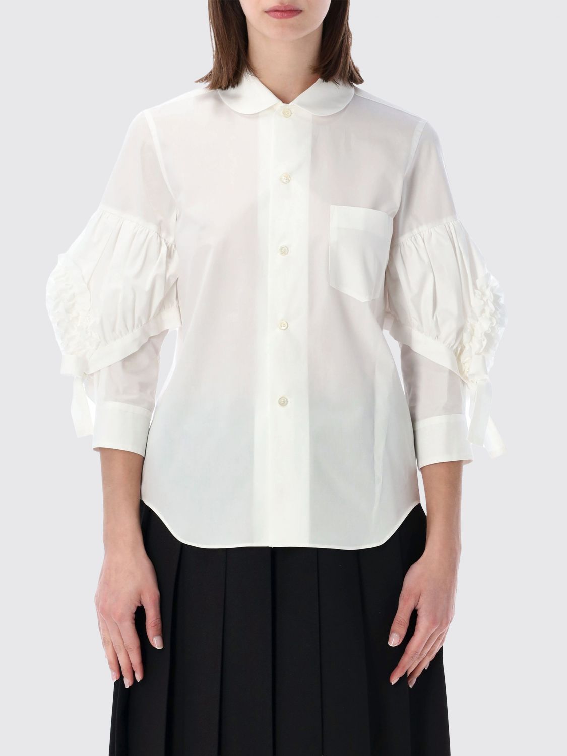 COMME DES GARÇONS Shirt Woman color White