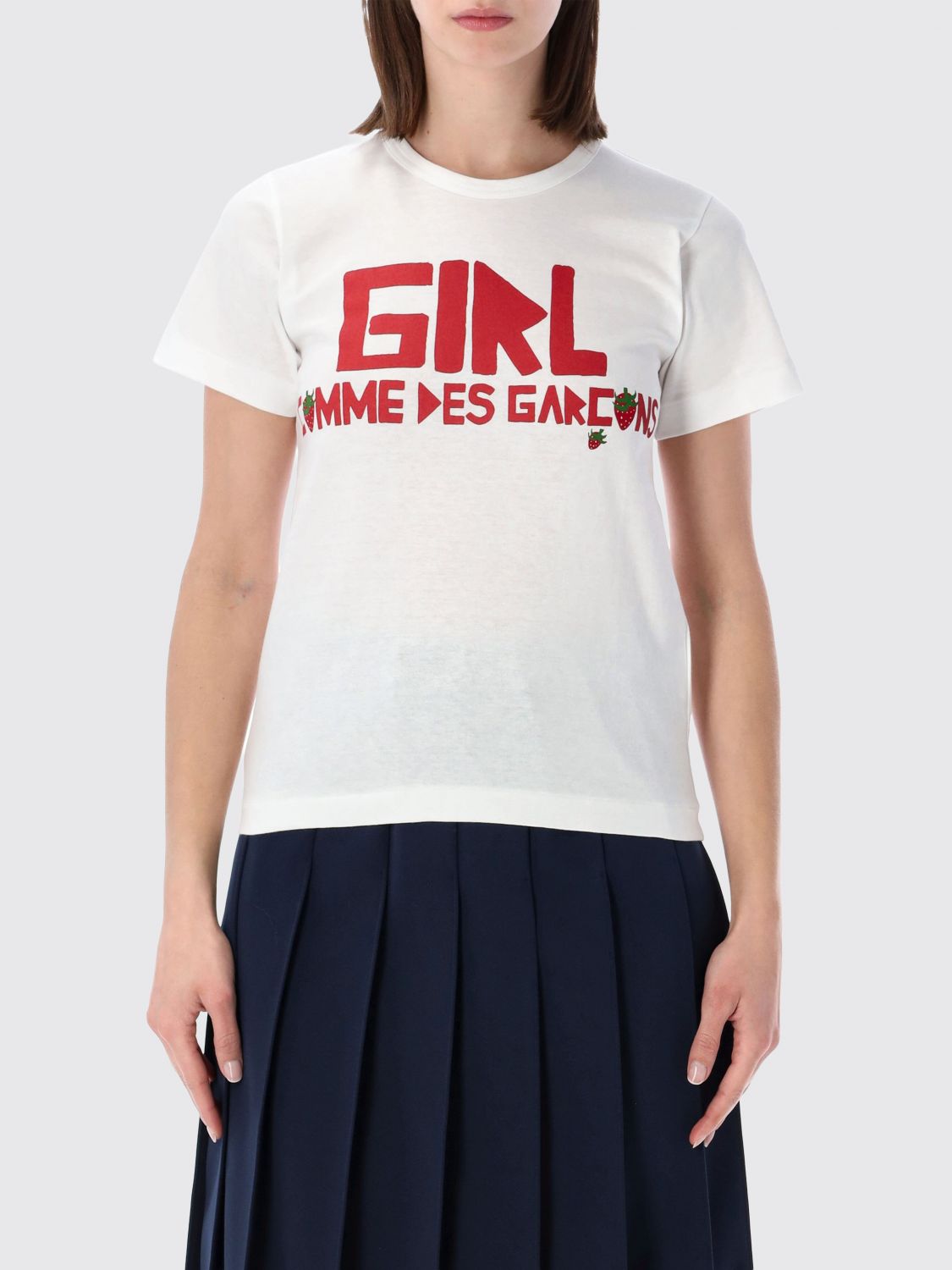 COMME DES GARÇONS T-Shirt Woman color White