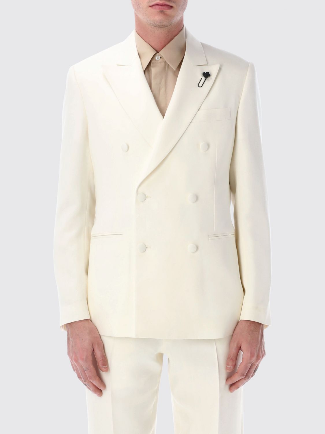 LARDINI Giacca Uomo colore Avorio