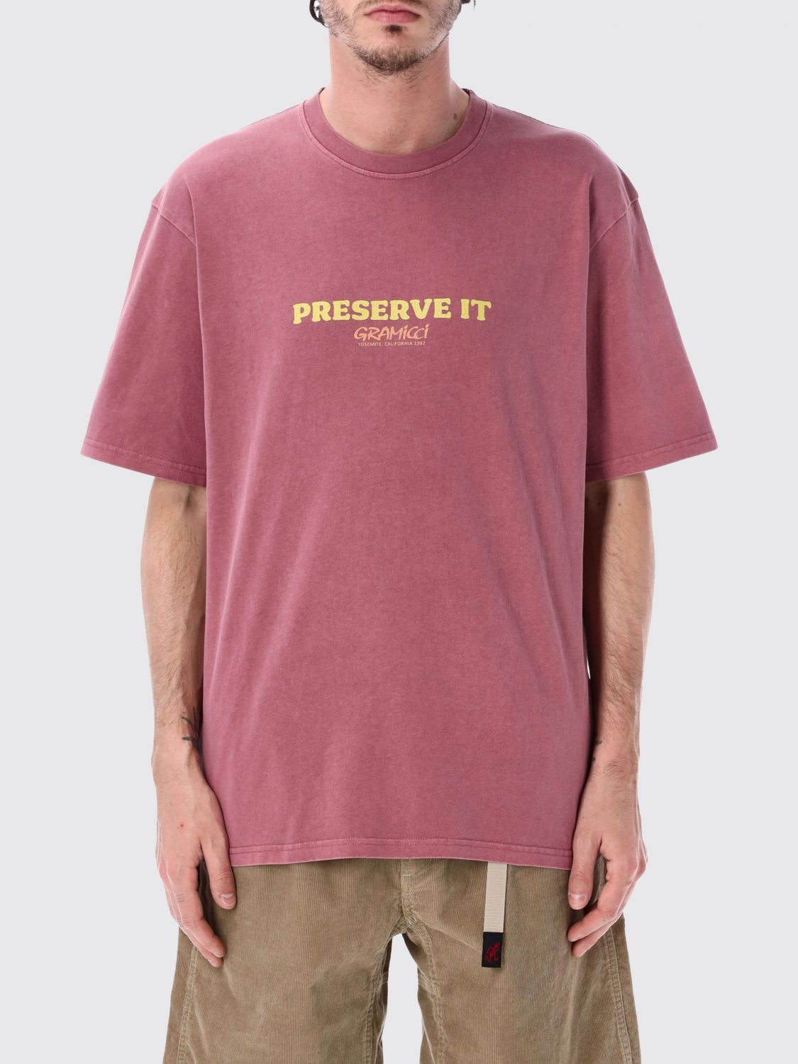GRAMICCI T-Shirt Uomo colore Amaranto