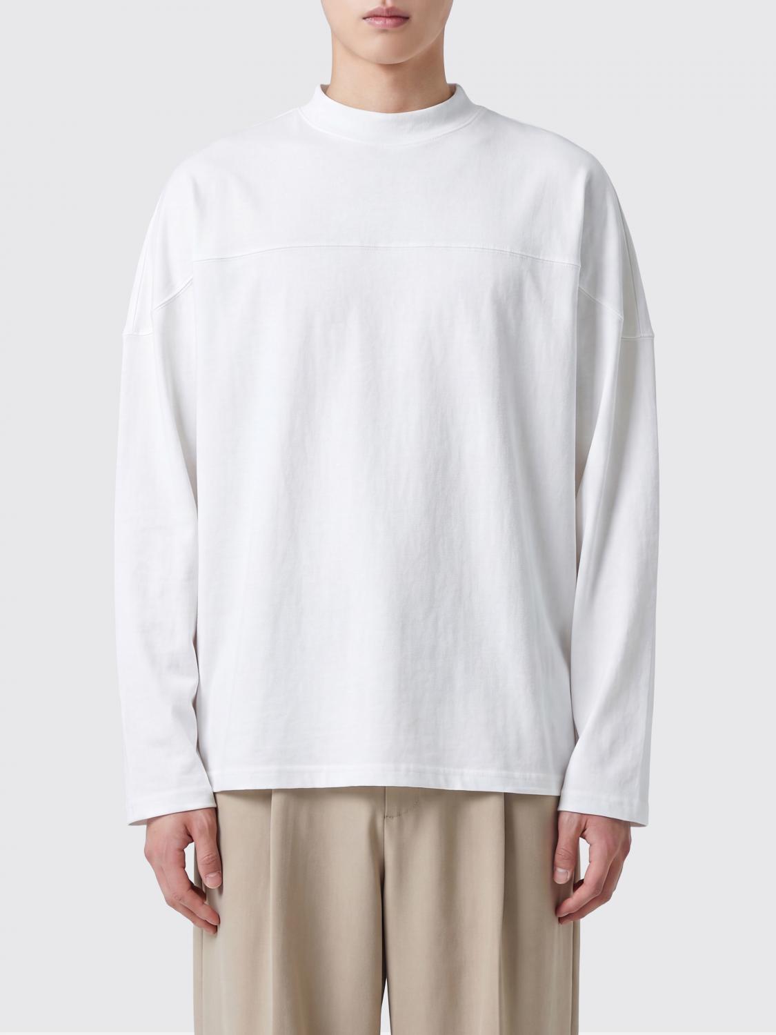 JACQUEMUS Relaxed Fit Long-Sleeved Cotton T-Shirt