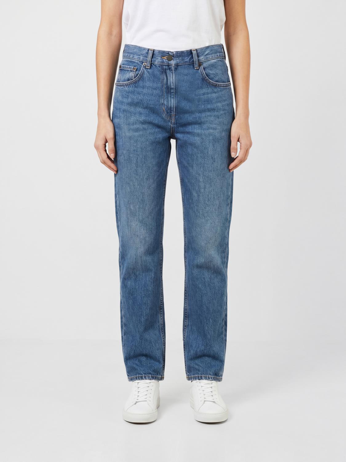 THE ROW Jeans Woman color Blue