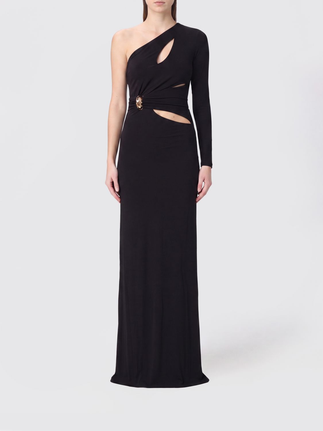 ELISABETTA FRANCHI Dress Woman color Black
