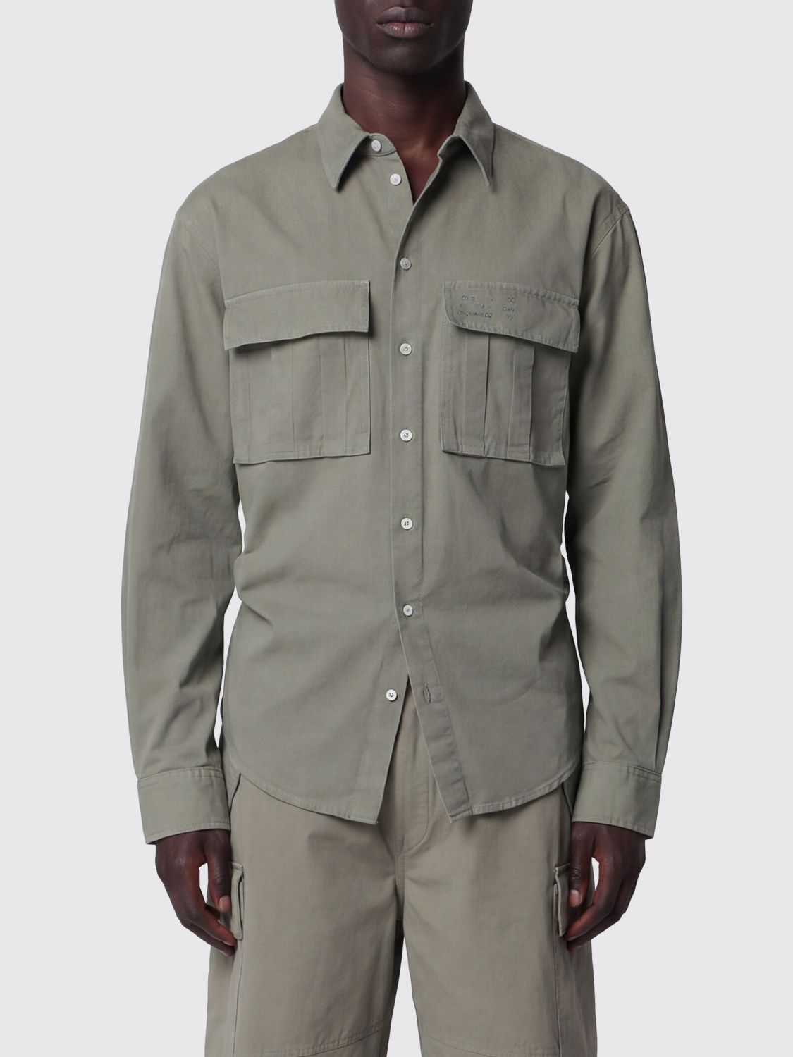 DSQUARED2 Shirt Men color Green