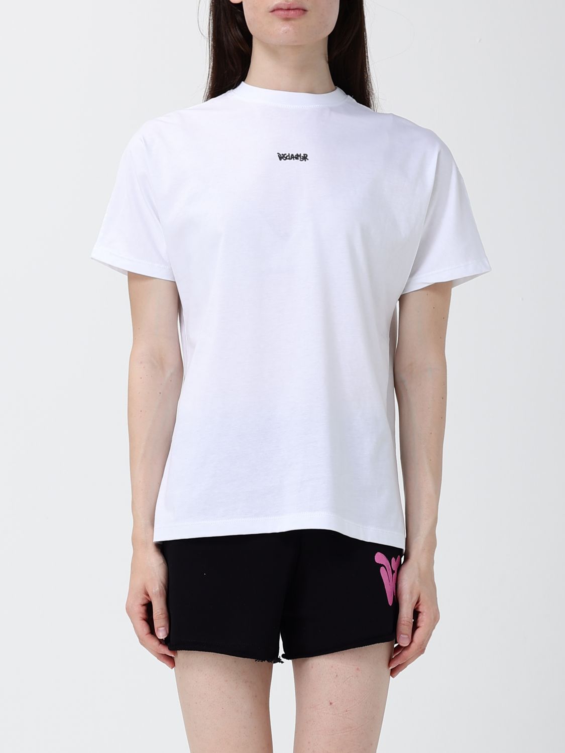 DISCLAIMER T-Shirts Donna colore Bianco