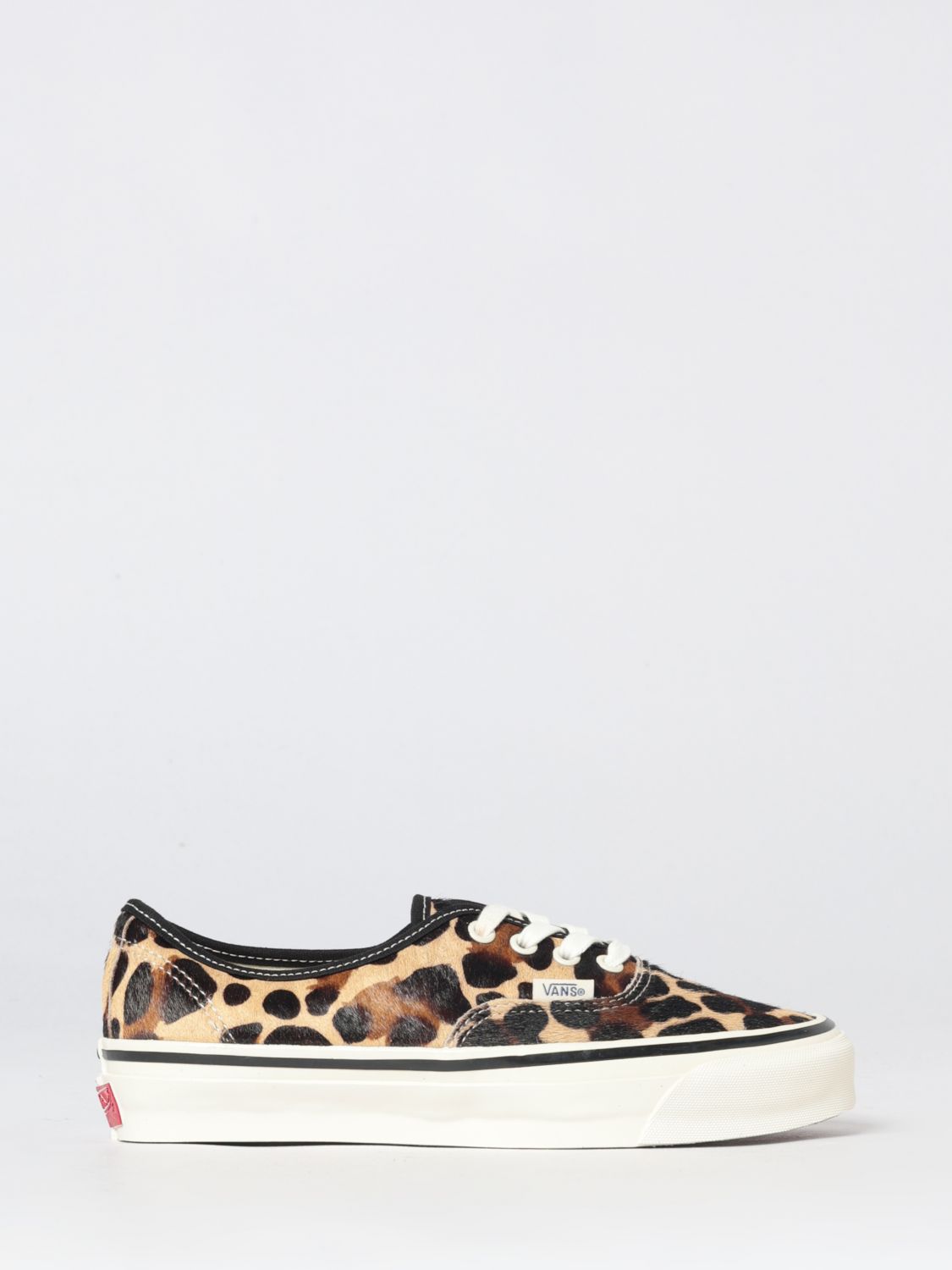 VANS Authentic Premium Sneakers aus Ponyfell mit Animal- und Polka-Dot-Print