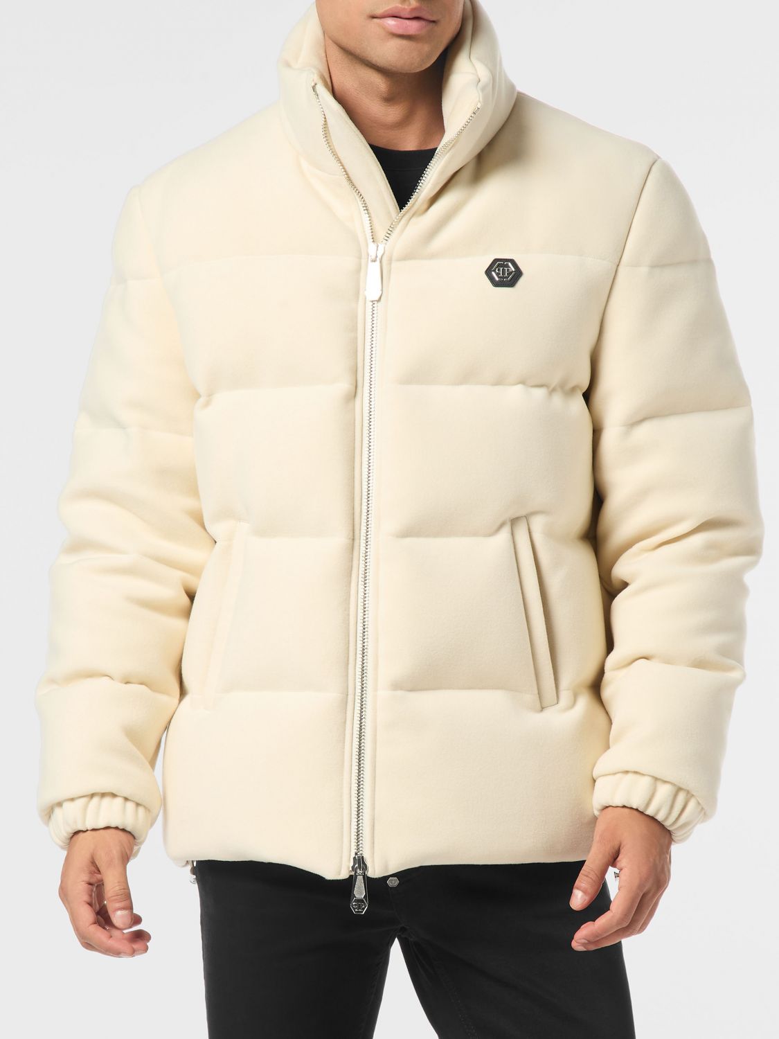 PHILIPP PLEIN Jacket Men color White