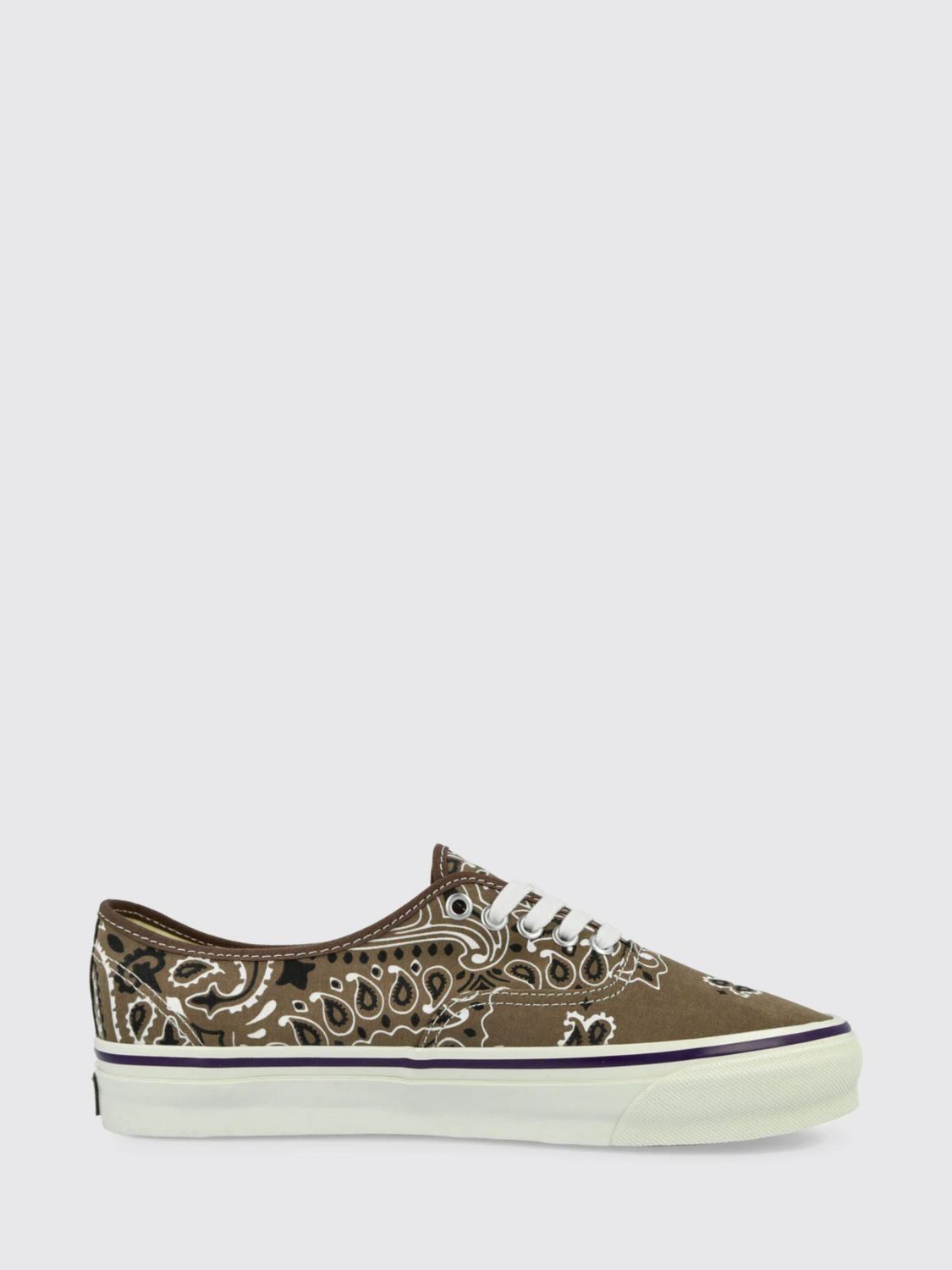 VANS LX Authentic 44 Sneakers in Two-Tone Canvas with Abstract Print