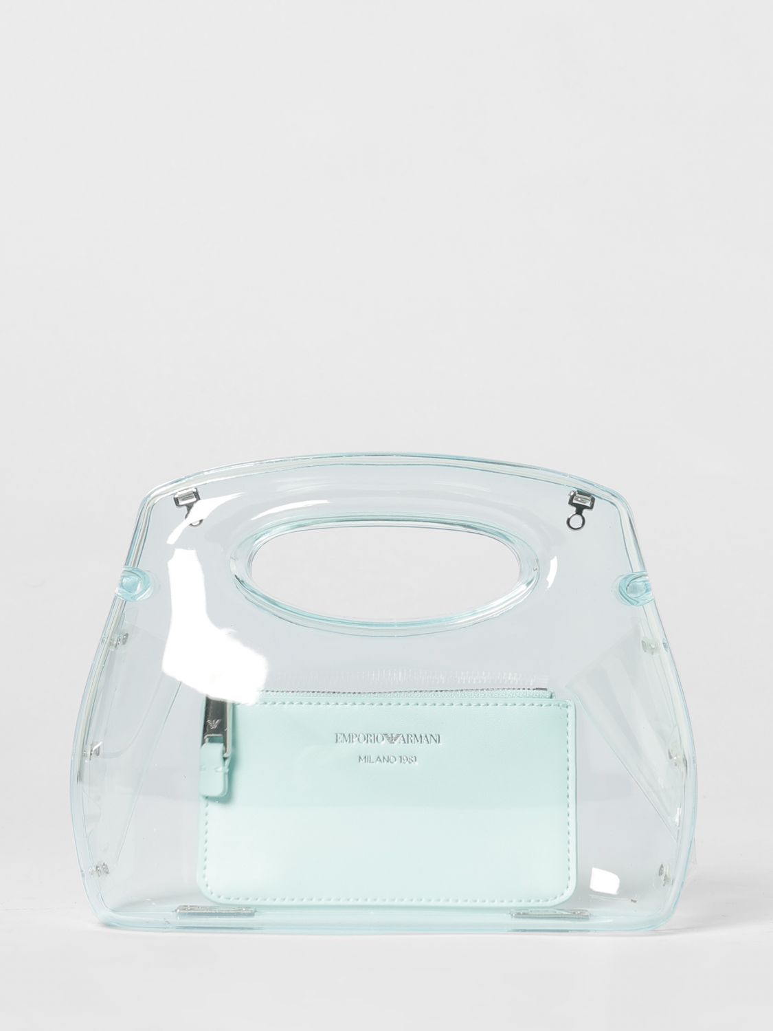 EMPORIO ARMANI Borsa in pvc trasparente
